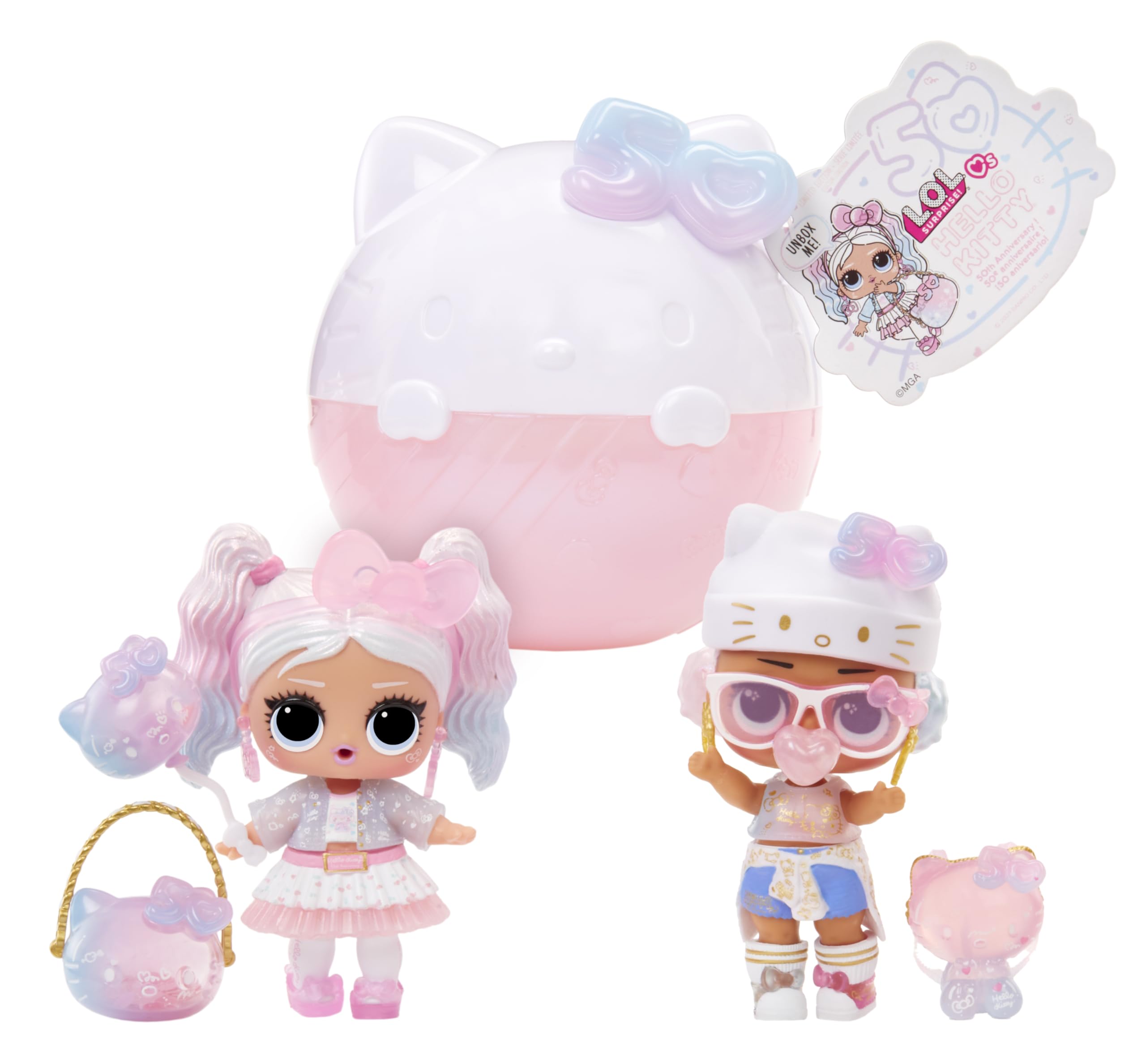 L.O.L. Surprise! Loves Hello Kitty Tots Assortment - Limited Edition Collectible Doll | Ages 3+ | 7 Surprises 1
