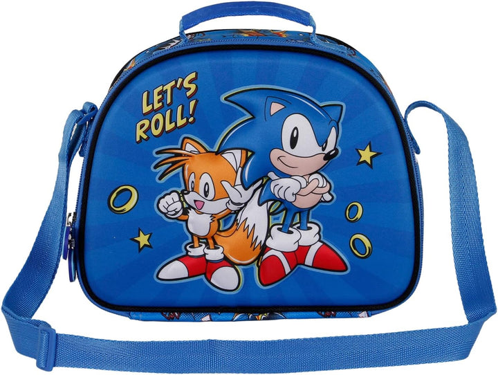 Karactermania Sega-Sonic Lets Roll 3D Lunch Bag (04468)