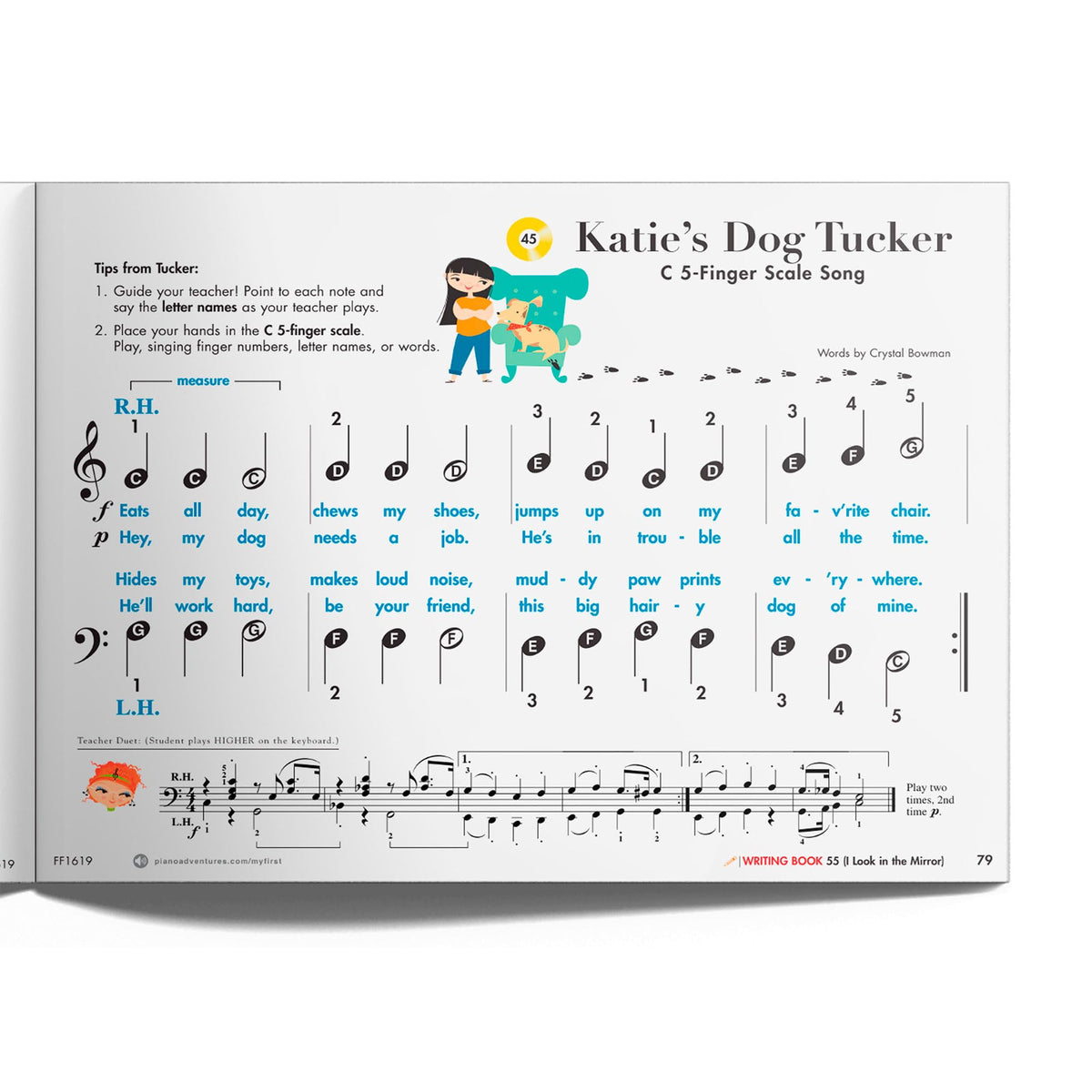 Faber Piano Adventures My First Piano Adventure Lesson Book A - Ages 5 and up | Paperback | 88 pages 4