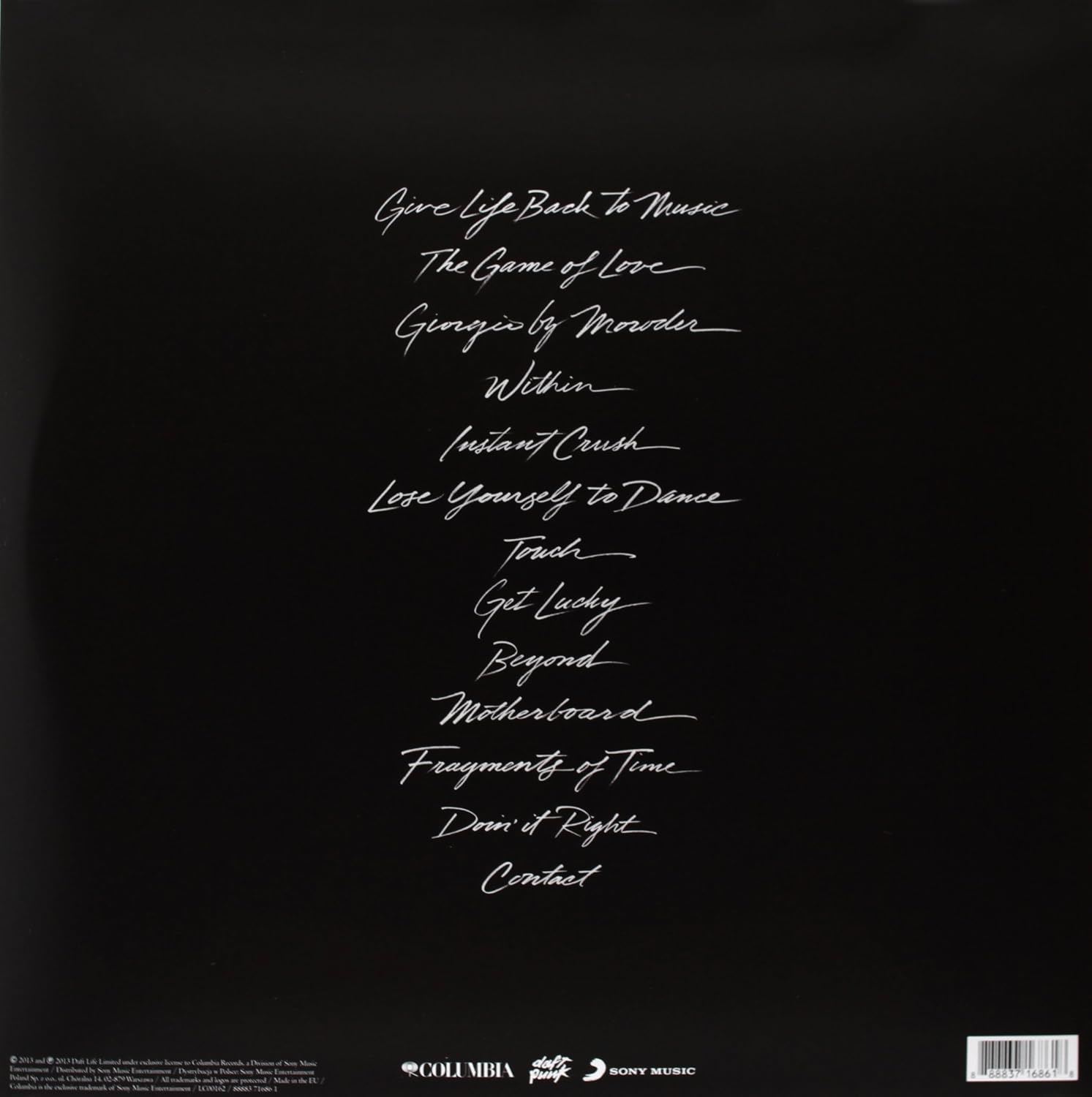 Daft Punk - Random Access Memories VINYL 2