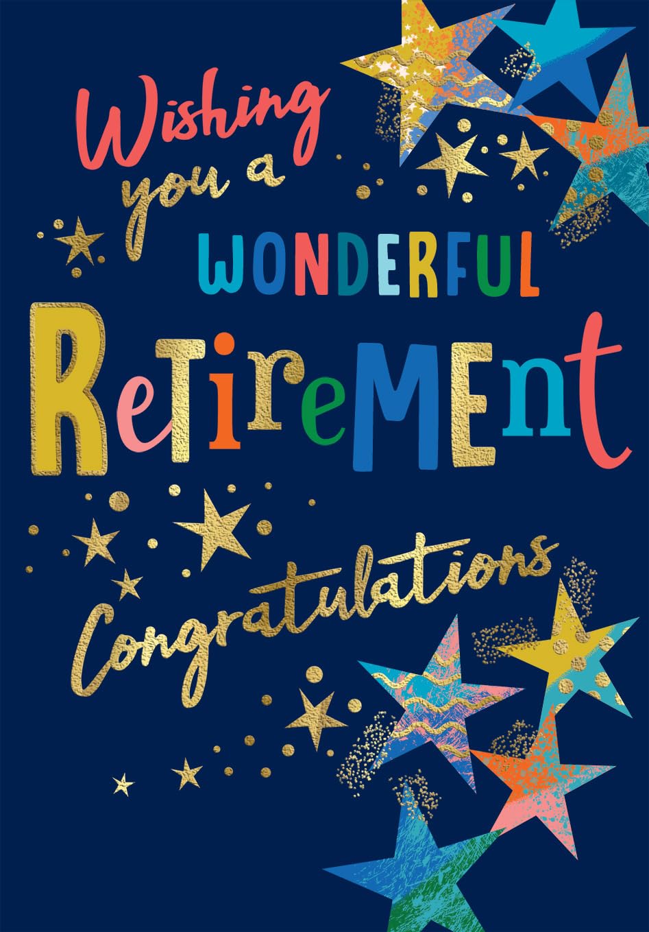 Avant Garde Studios Retirement Greeting Card | Wishing You A Wonderful Retirement | 9 x 6 Inch 1