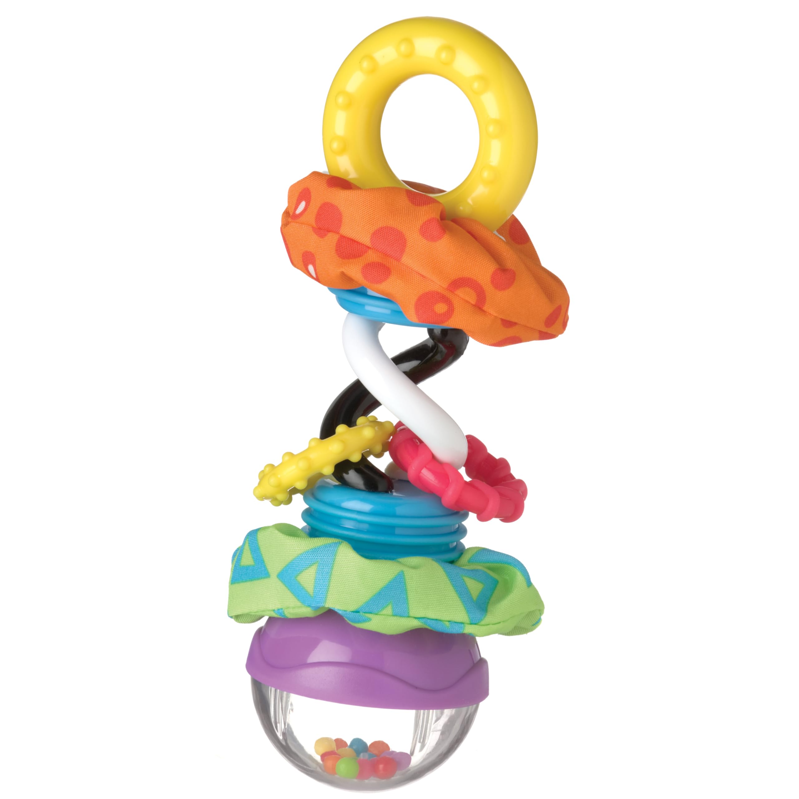 Playgro Super Shaker Rattle - Sensory Development Toy for Infants 3+ Months | Multicoloured 1