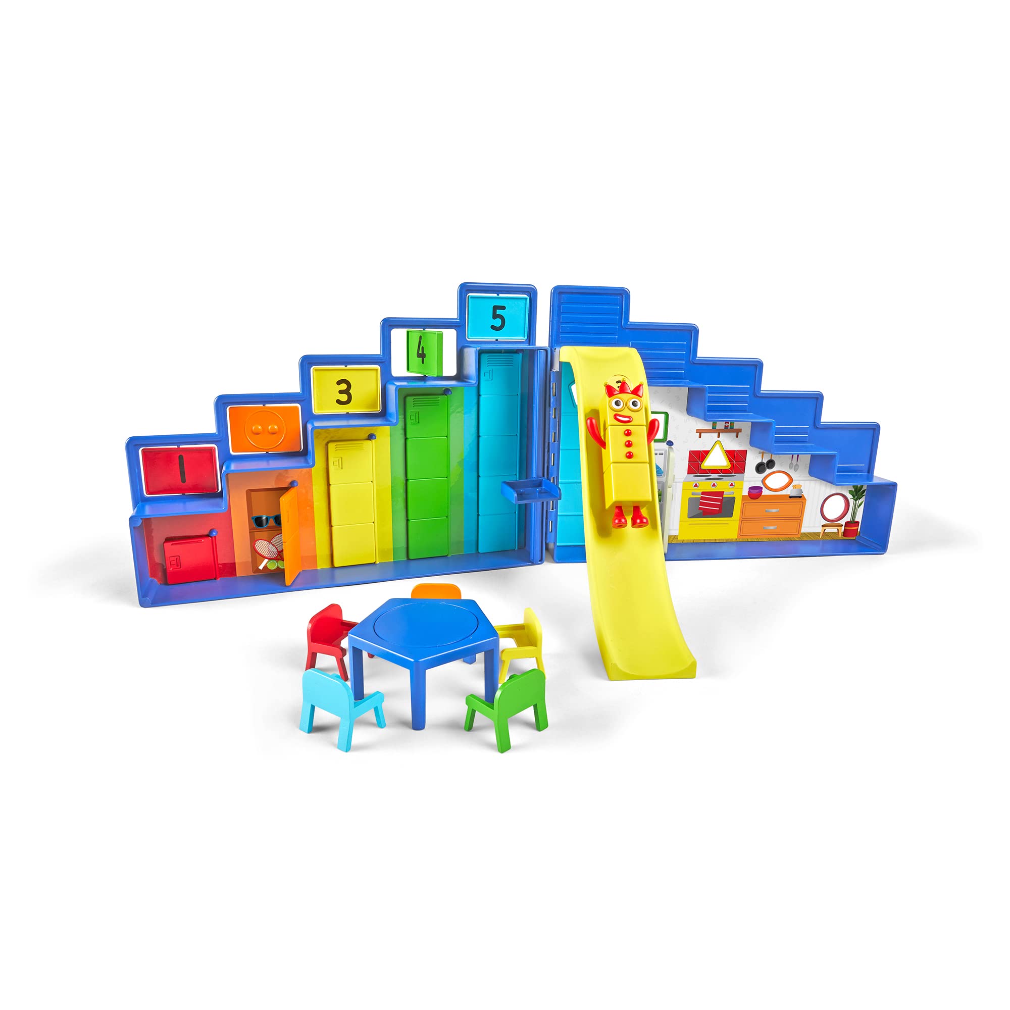 Learning Resources Numberblocks Step Squad Mission Headquarters Deluxe Playset | Ages 3+ | Includes Numberblock Three