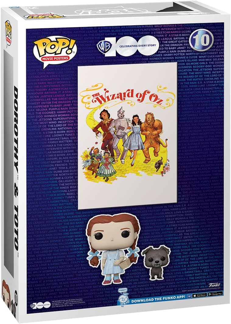 Funko Pop! Movie Posters: The Wizard of Oz - Dorothy Gale Vinyl Figure (67546)