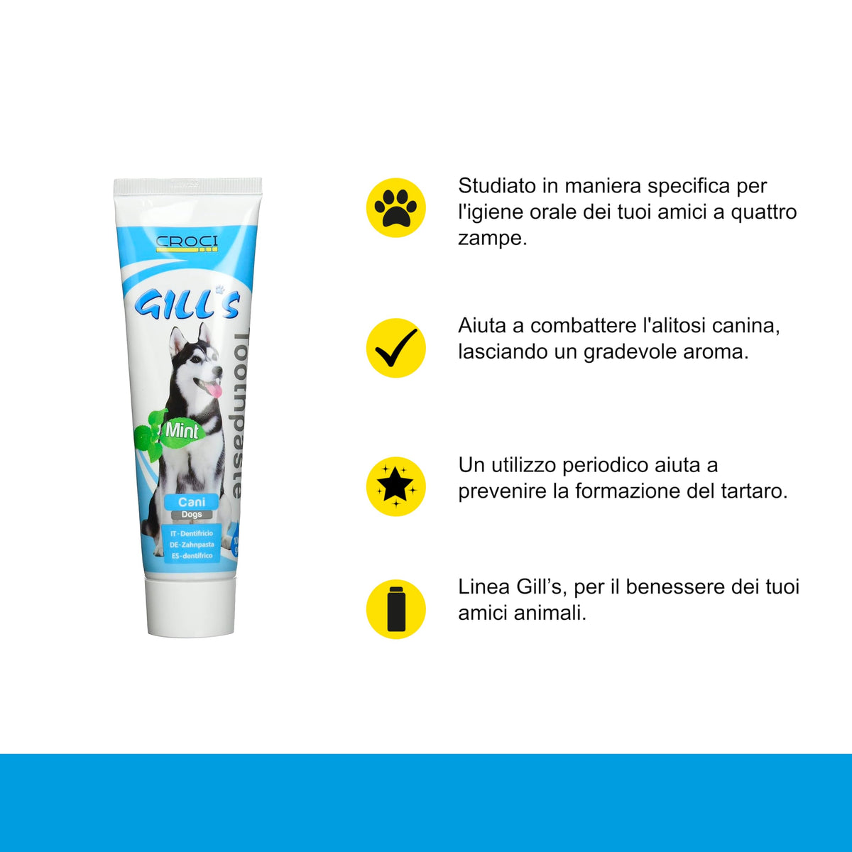 Croci Gill's Mint Toothpaste for Dogs - 100 g