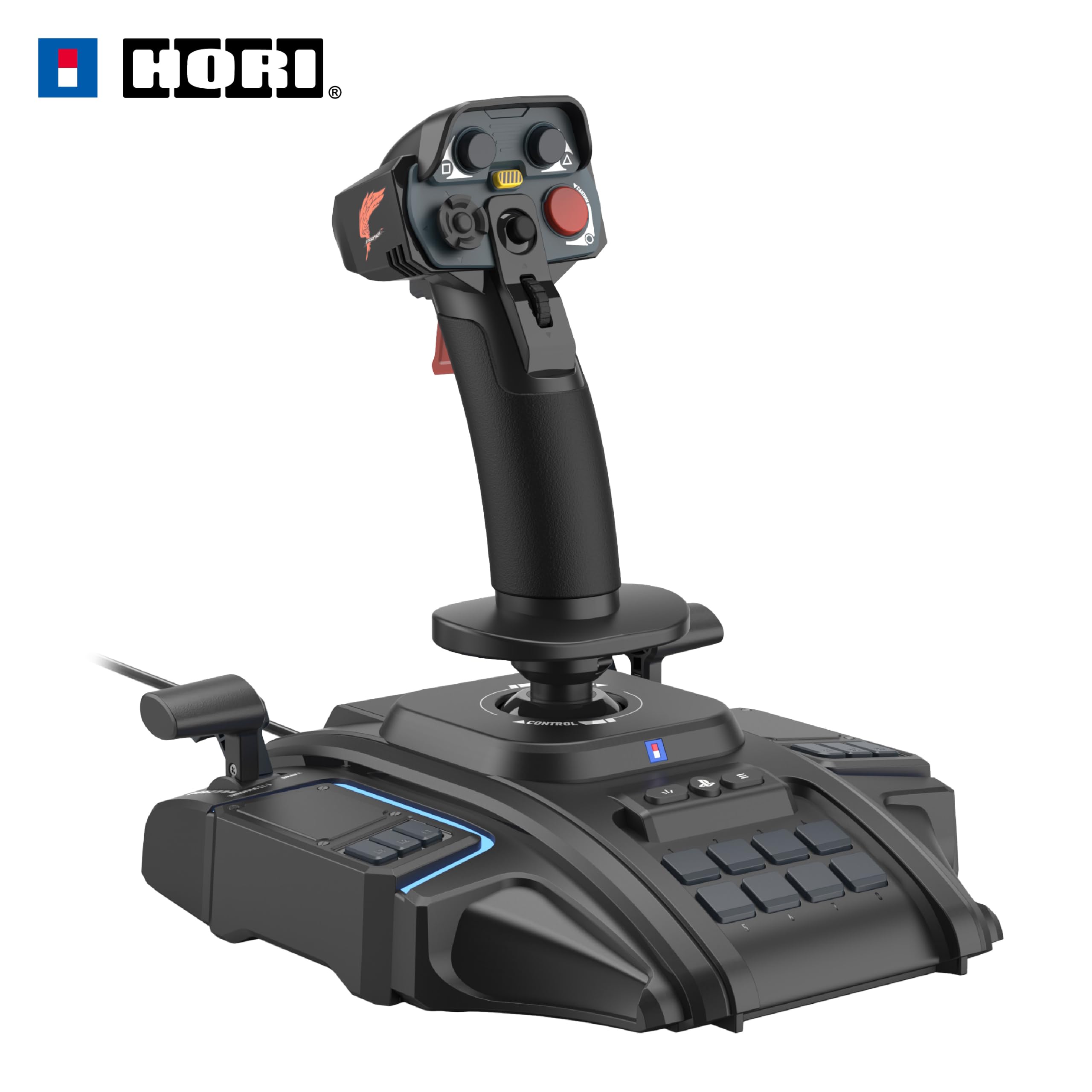 Hori ACE COMBAT 8: WINGS OF THEVE Flight Stick | PS5, PS4, PC