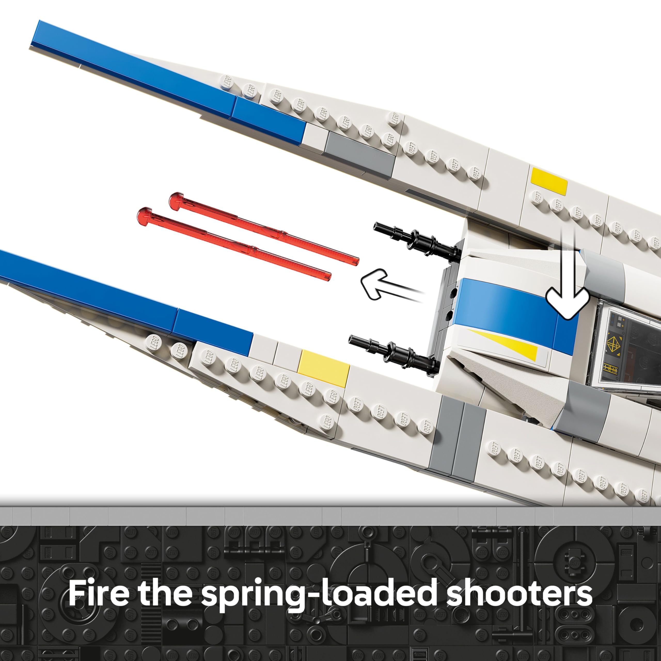 LEGO Star Wars Rebel U-Wing Starfighter 75399 Building Set | Ages 8+ 5