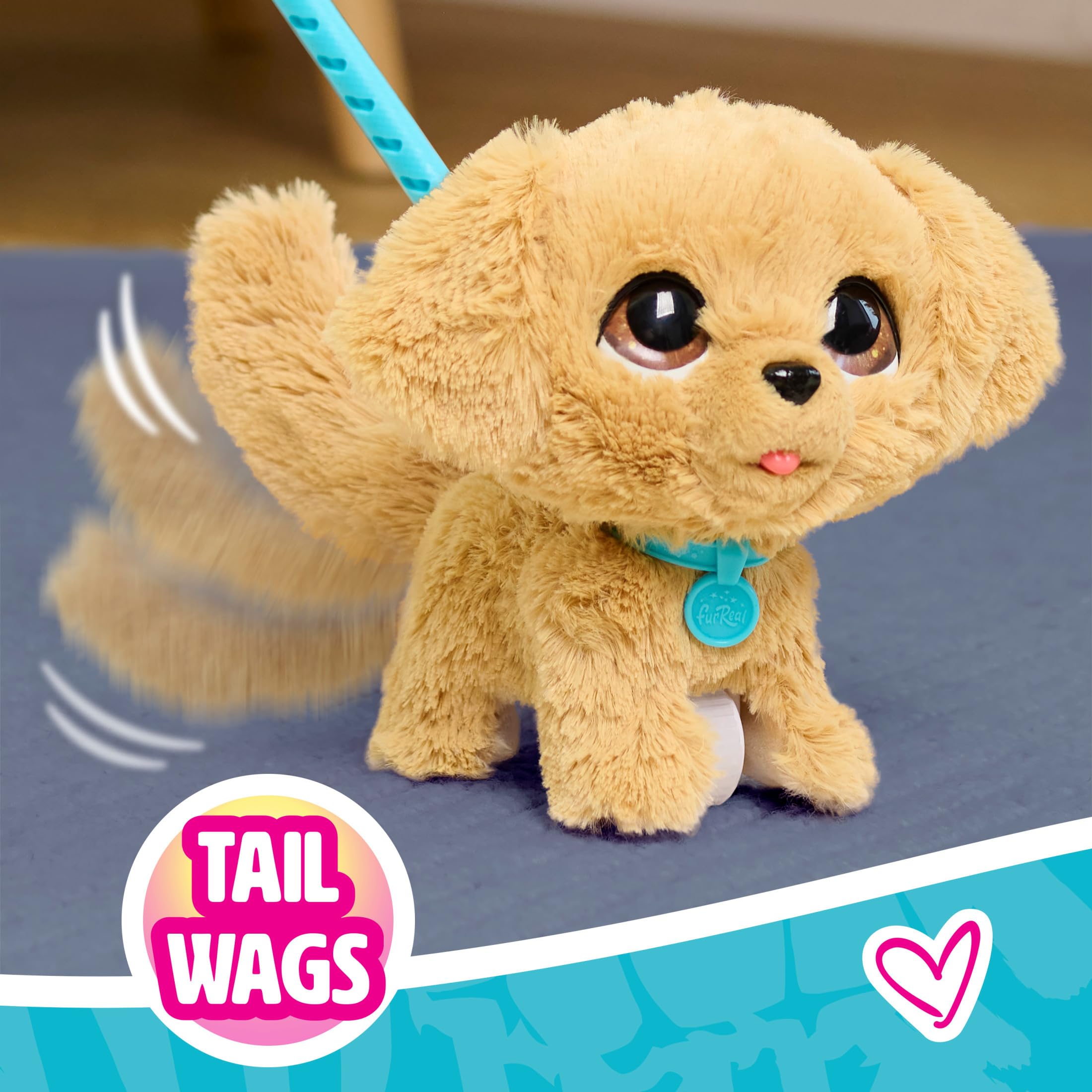 furReal Wag-A-Lots Golden Retriever - Interactive Electronic Pet Toy for Kids Ages 4+ 2