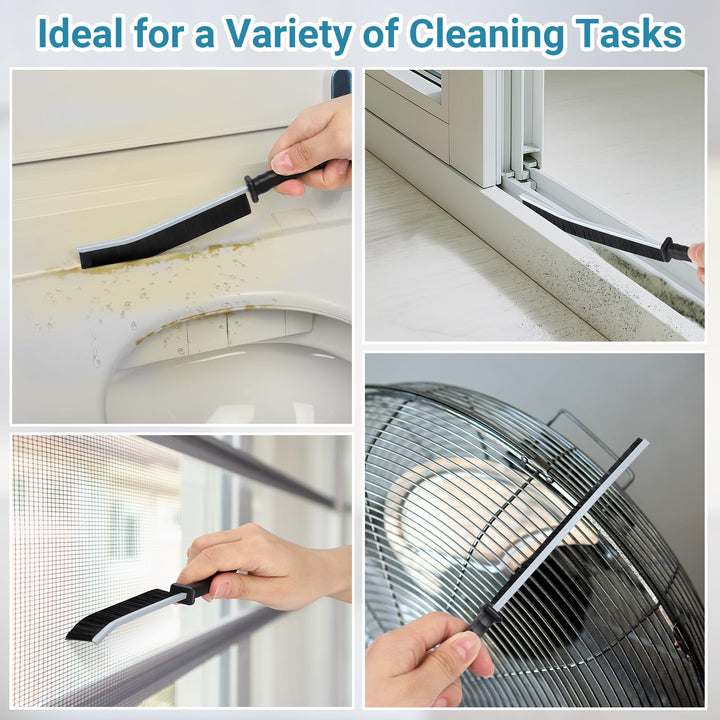 Alyvisun - 3 Pack Crevice Cleaning Brush for Hard-to-Reach Spaces