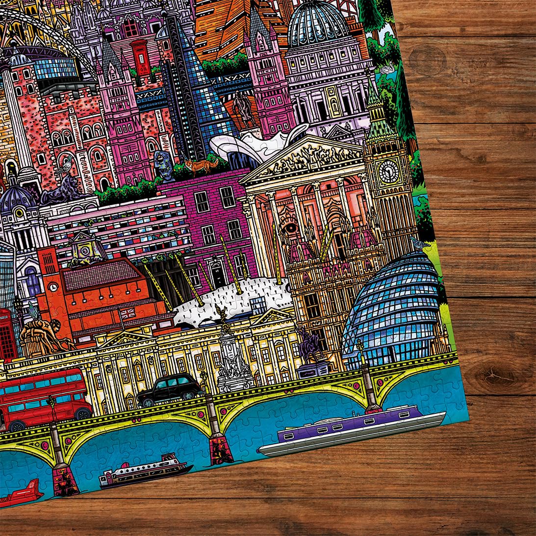 Gibsons London Cityscape Jigsaw Puzzle - 500 Pieces | Adult & Teen | 34x48cm 3