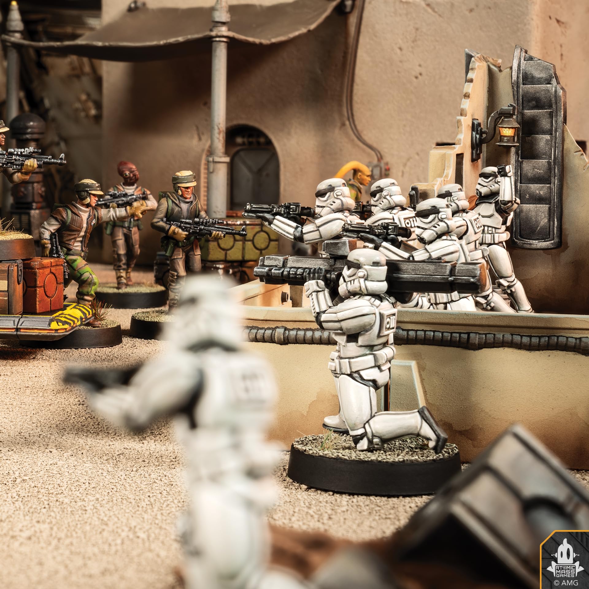 ATOMIC MASS GAMES Star Wars Legion: Rebel Troopers Expansion | 11 Miniatures | Age 14+ 7