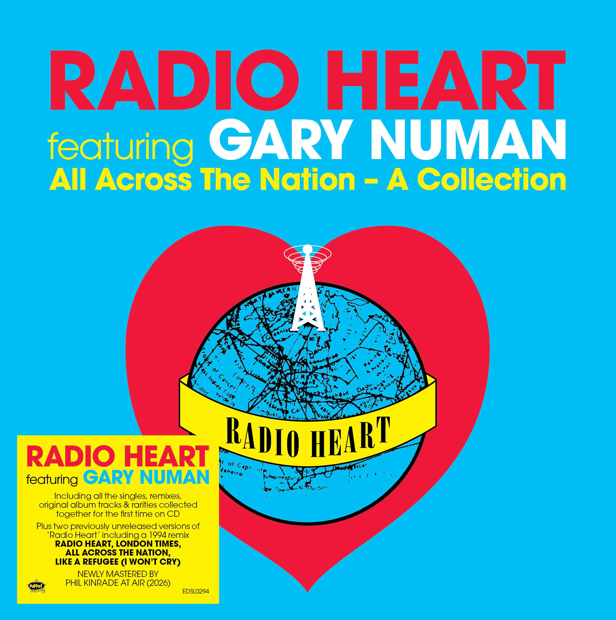 Radio Heart featuring Gary Numan - All Across The Nation - A Collection [2CD]