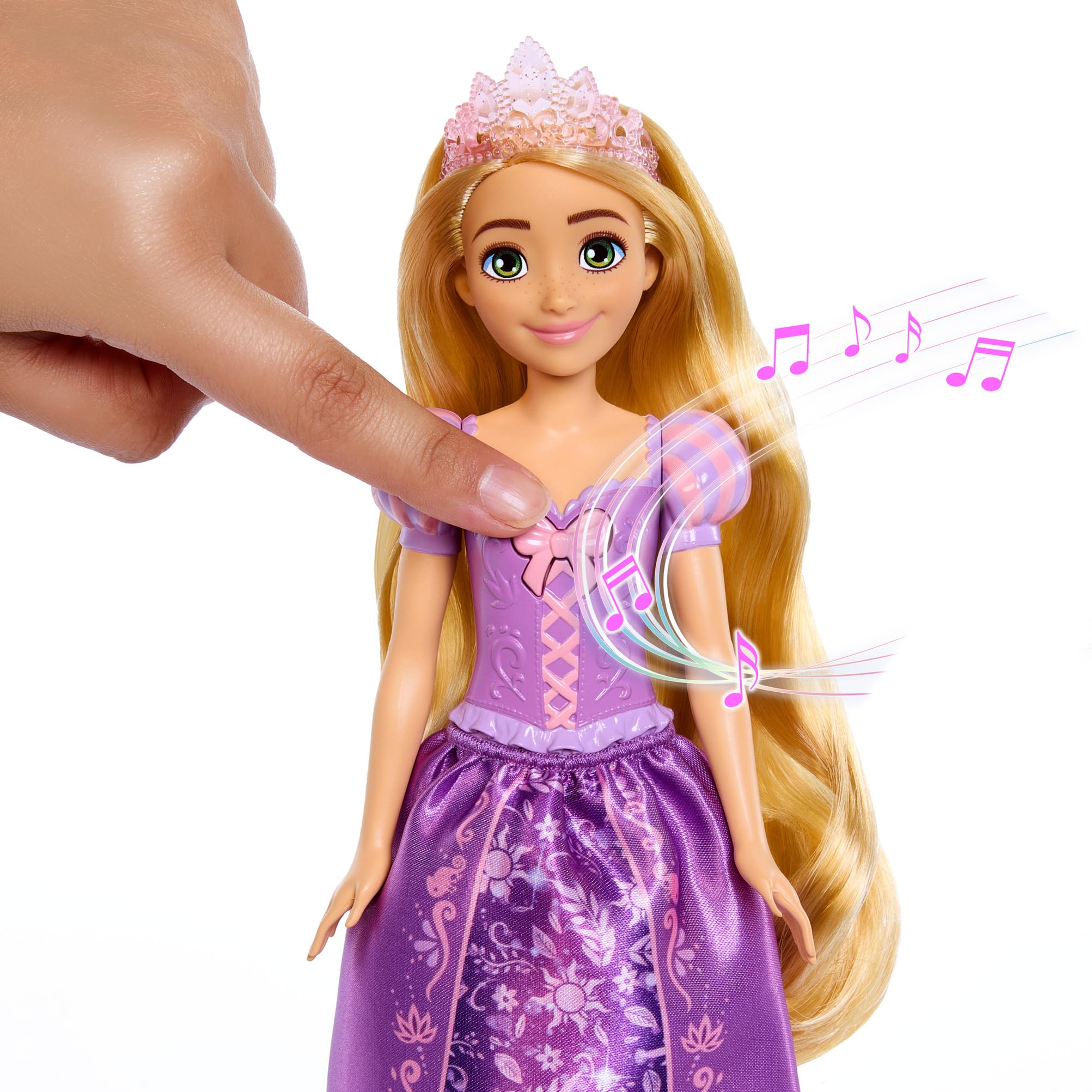 Mattel Disney Princess Rapunzel Singing Fashion Doll - Sings in 4 Languages (JBT61) 2