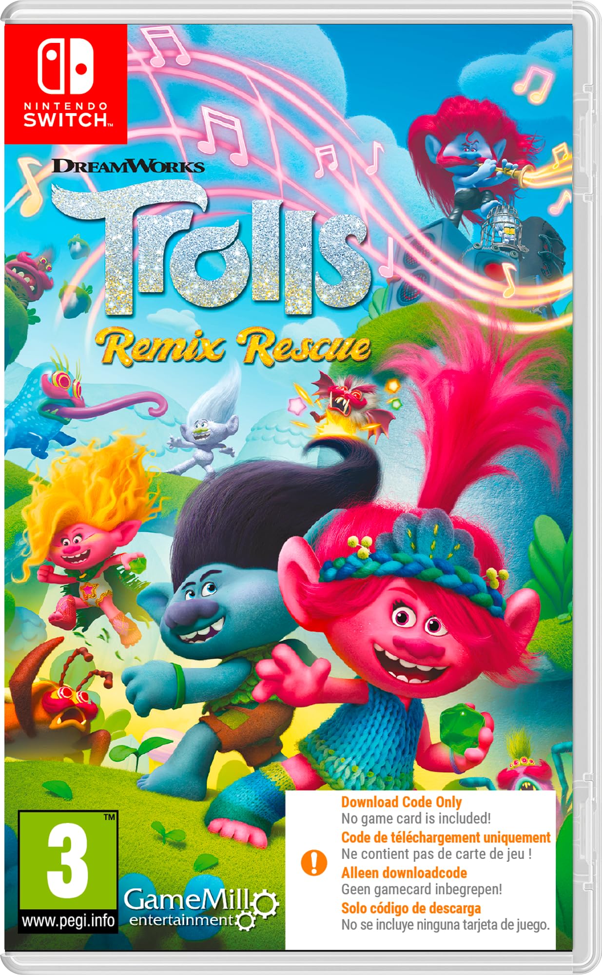 Trolls Remix Rescue - Nintendo Switch 1