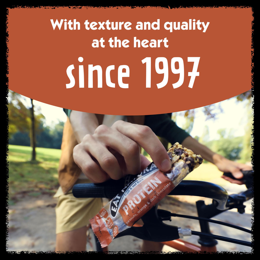 Eat Natural Protein Peanuts, Orange & Dark Chocolate Fruit & Nut Bar (12 x 40g)