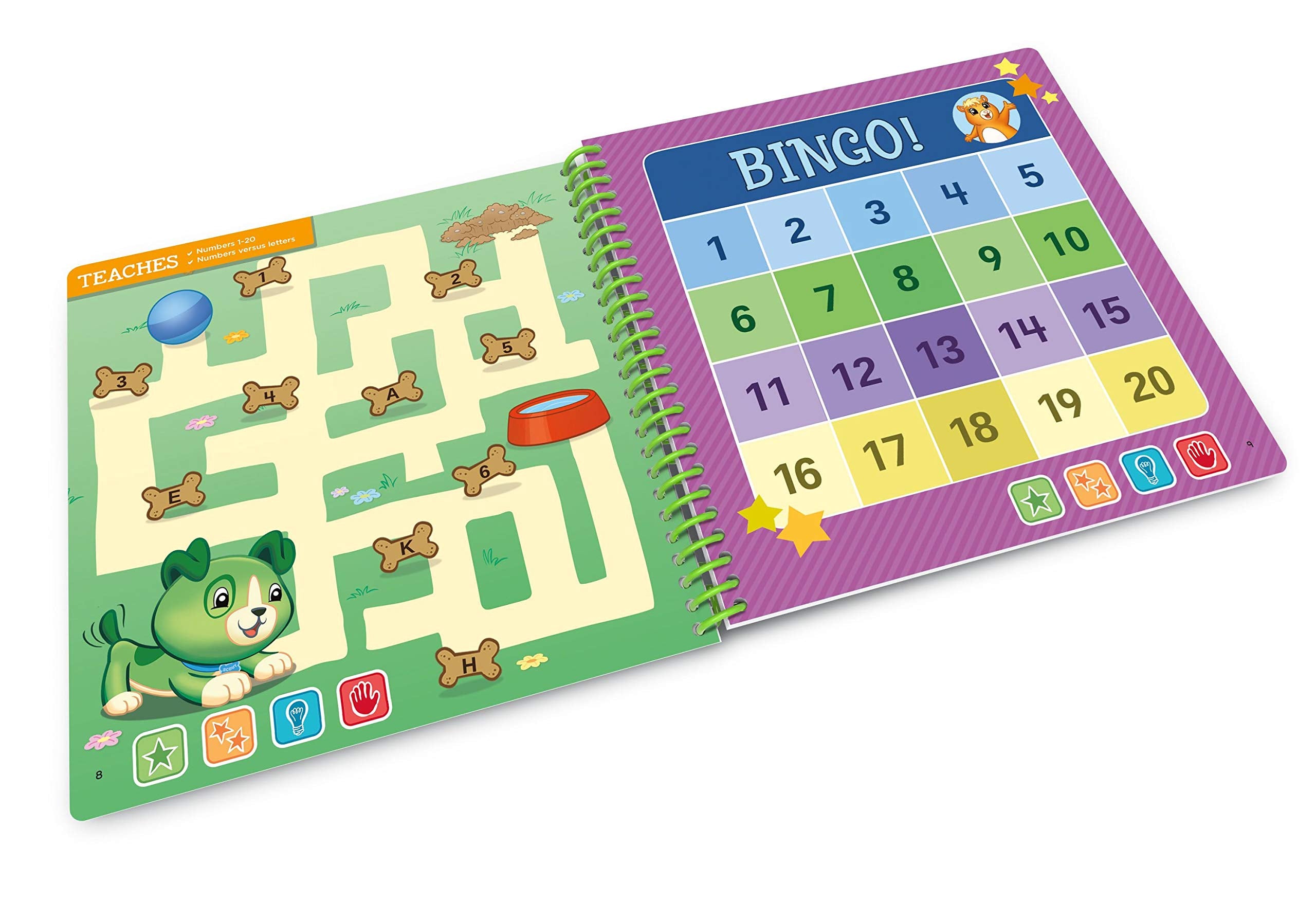 LeapFrog Scout and Friends Maths 3D Activity Book - Educational Learning Toy for Ages 2-4 2