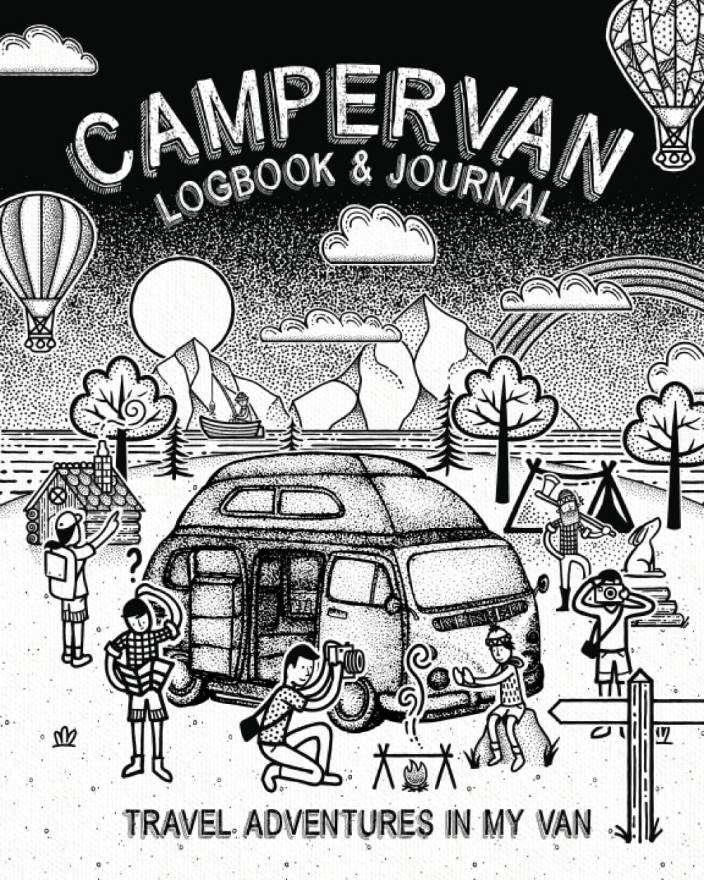 Herbert Publishing Campervan Logbook & Journal - 120 Pages | Paperback | 203x7x254mm 1