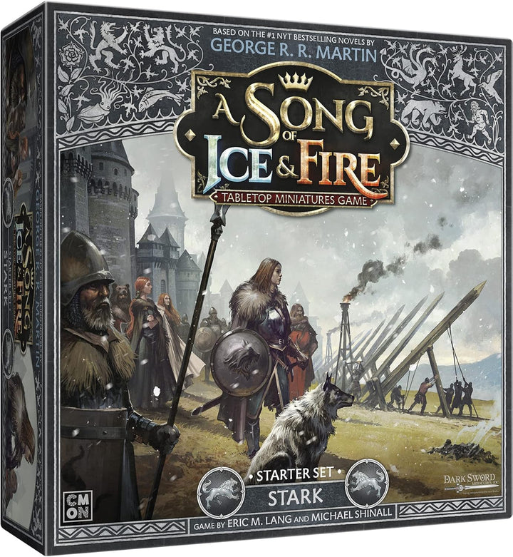 CMON A Song of Ice and Fire Tabletop Miniatures Game Stark Starter Set (ASOIAF-STARK)