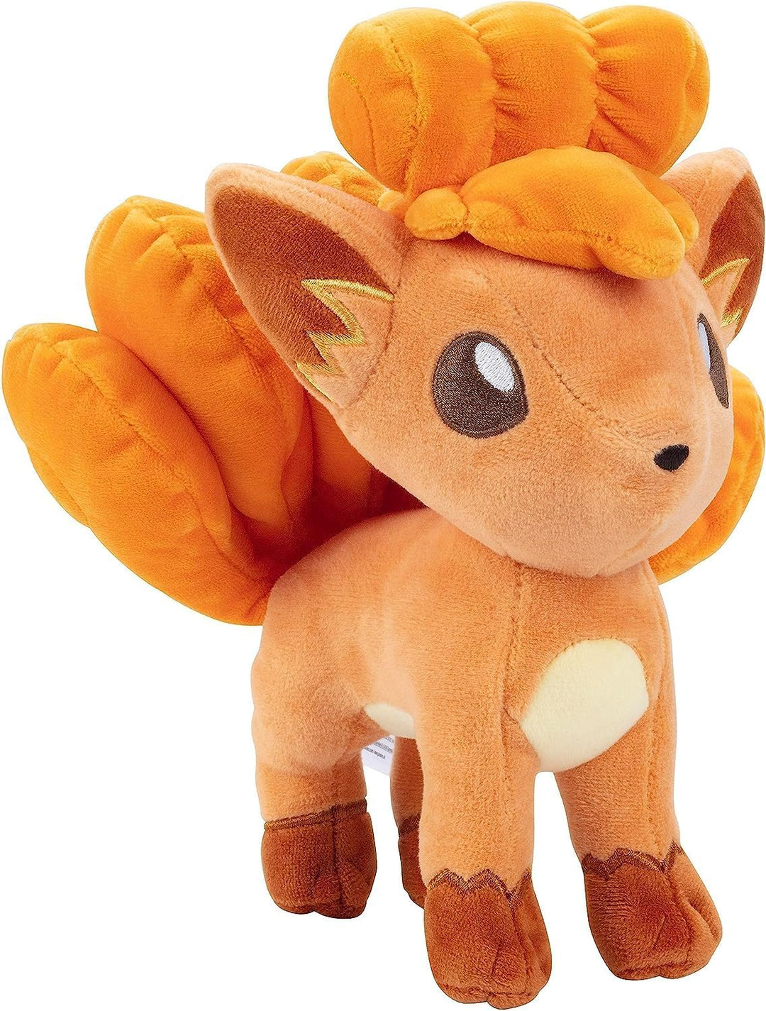 Pokémon Vulpix 8-Inch Plush - Authentic Fire-Type Pokémon Plush for Kids Ages 2+