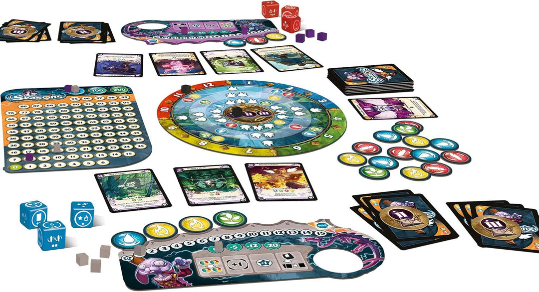 Seasons Board Game - Strategy Card & Dice Game (SEAS01)