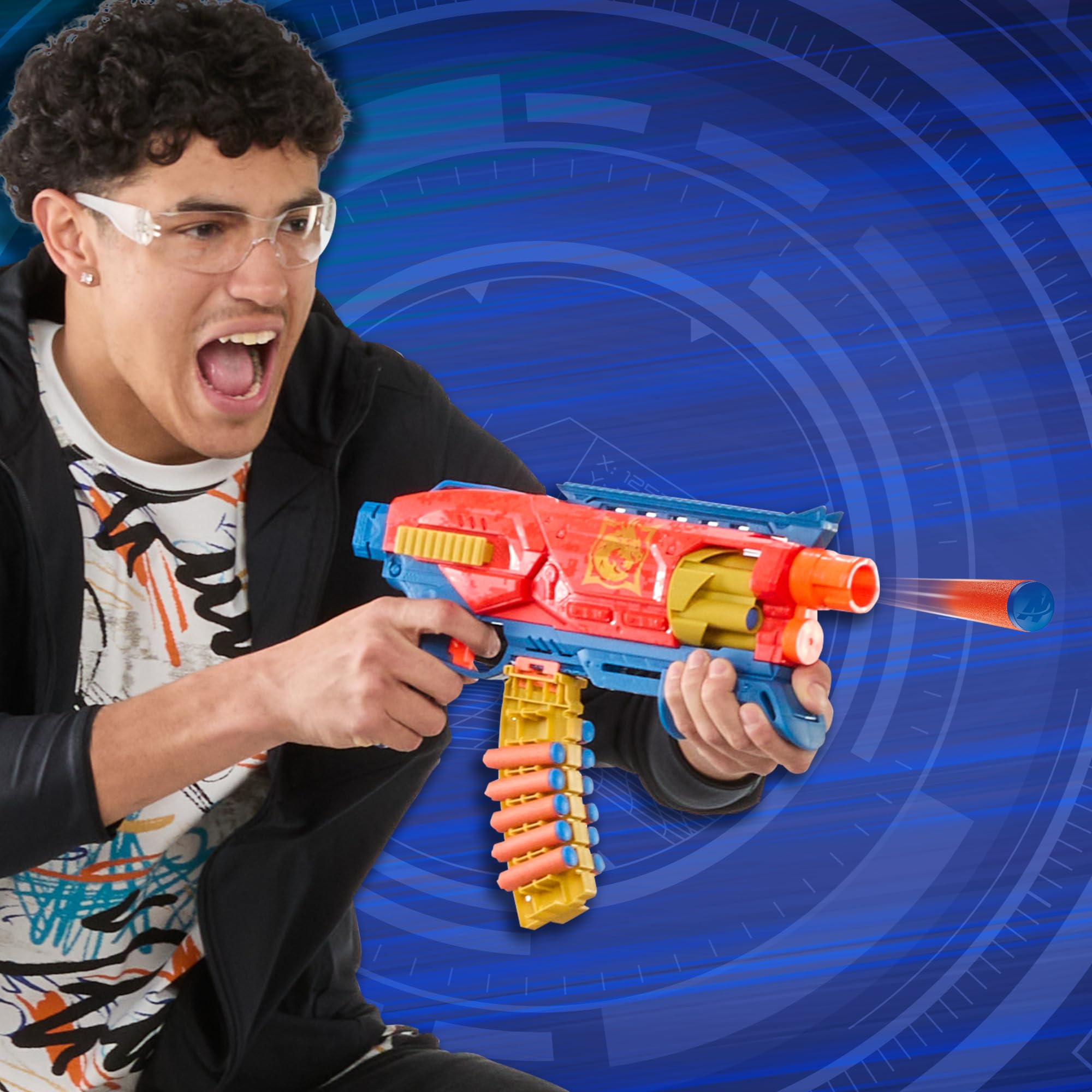 Hasbro Nerf Loadout Shadowspeed Recon Blaster with 14-Dart Storage Attachment | Ages 8+ 6