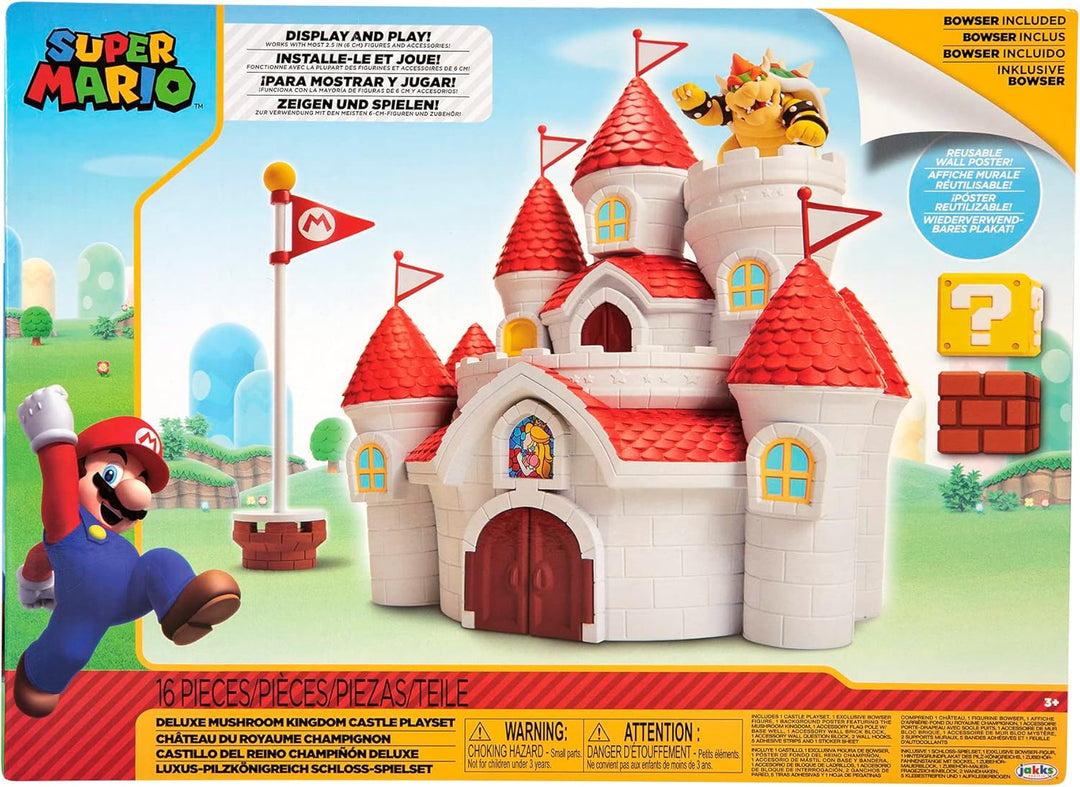 Super Mario - Nintendo Switch Mushroom Kingdom Deluxe Playset (2023)