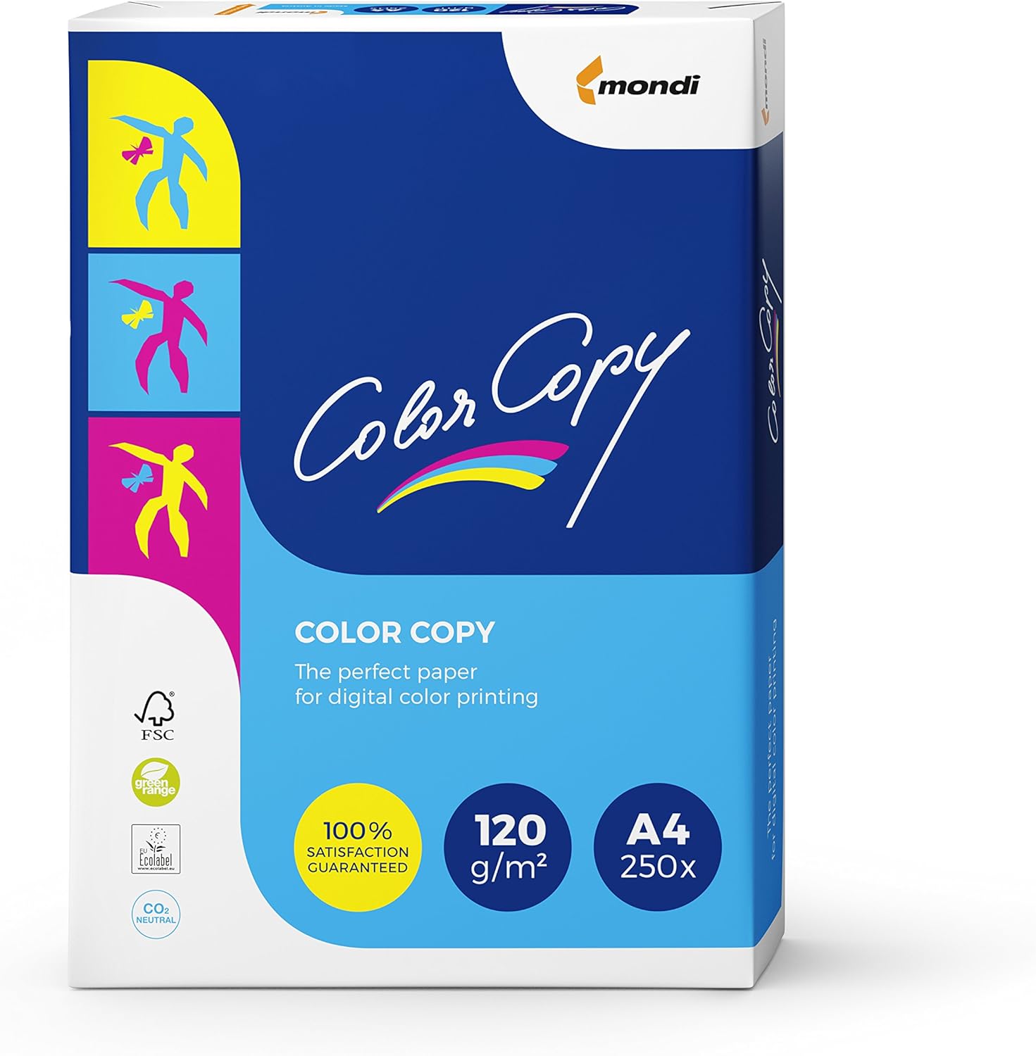 Colour Copy CCA4120 – Pack of 250 Sheets, 120g/m², A4, 1 Pack