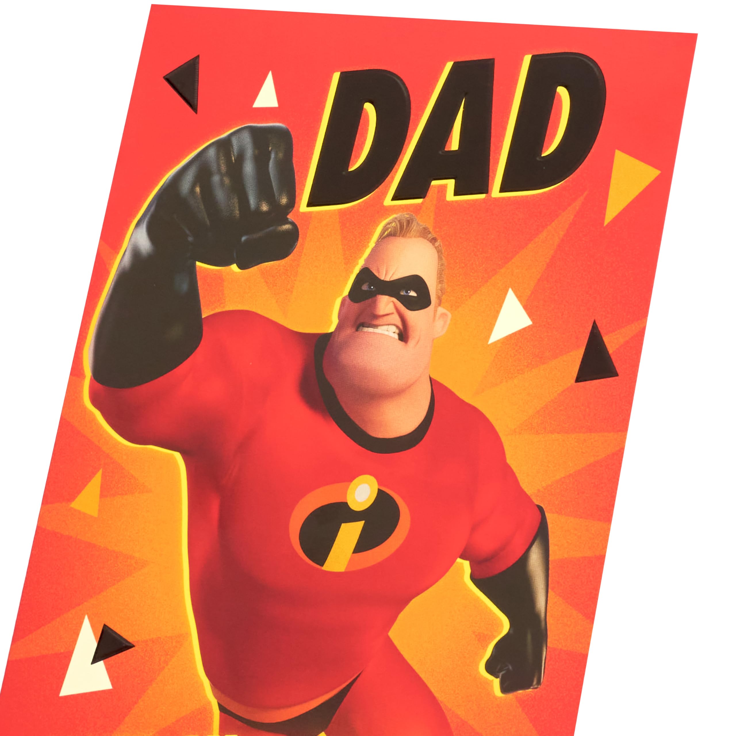 UK Greetings Father's Day Card for Dad, Grandad, Husband | Superhero Design | 14.9 x 22.9 cm 4