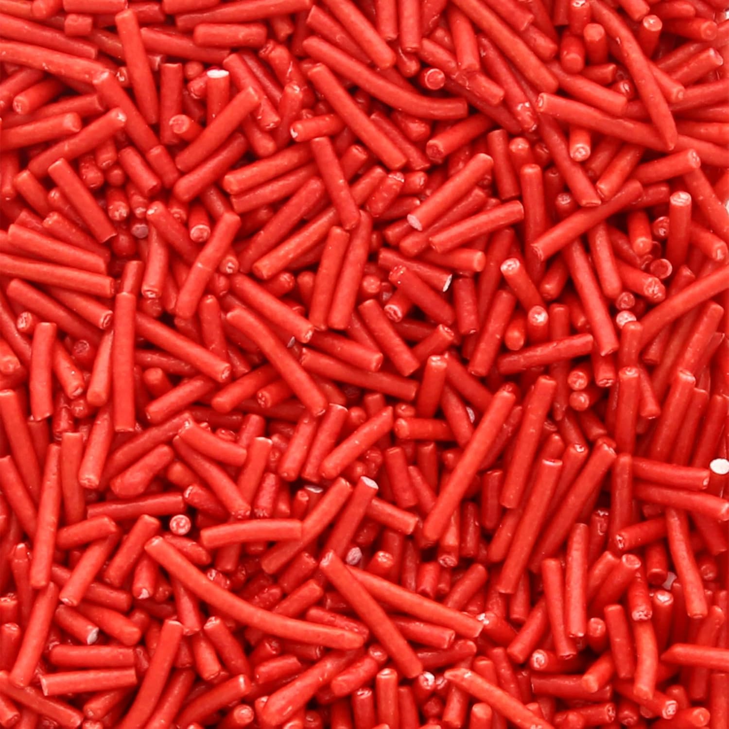 Culpitt Select Red Sugar Strands - Cake Sprinkle Decorations for Cakes, Cupcakes, Cookies, Ice Cream | 500g 2