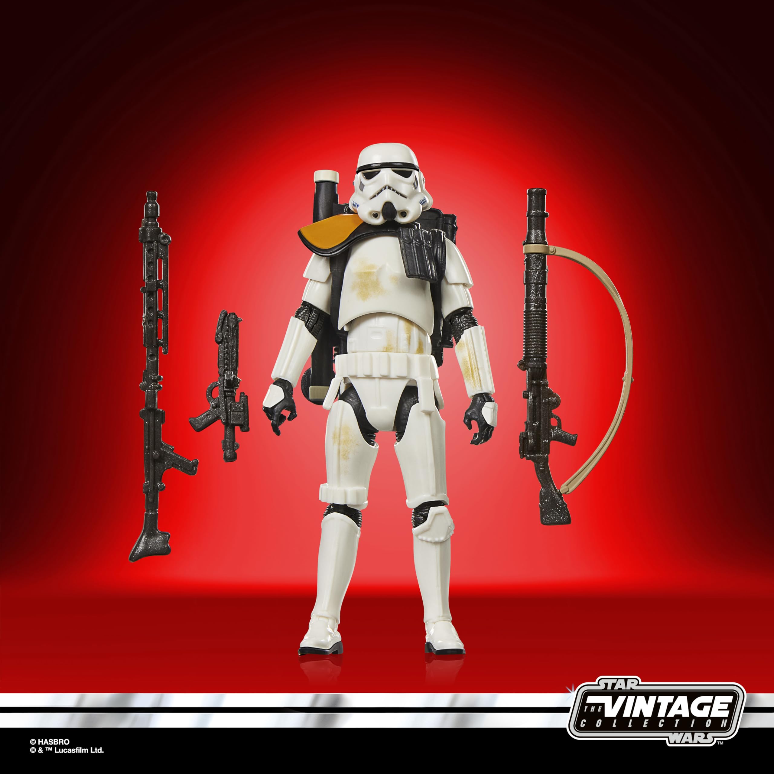 Star Wars The Vintage Collection Sandtrooper (Squad Leader) Action Figure - 3.75 Inch, Ages 4+ 9