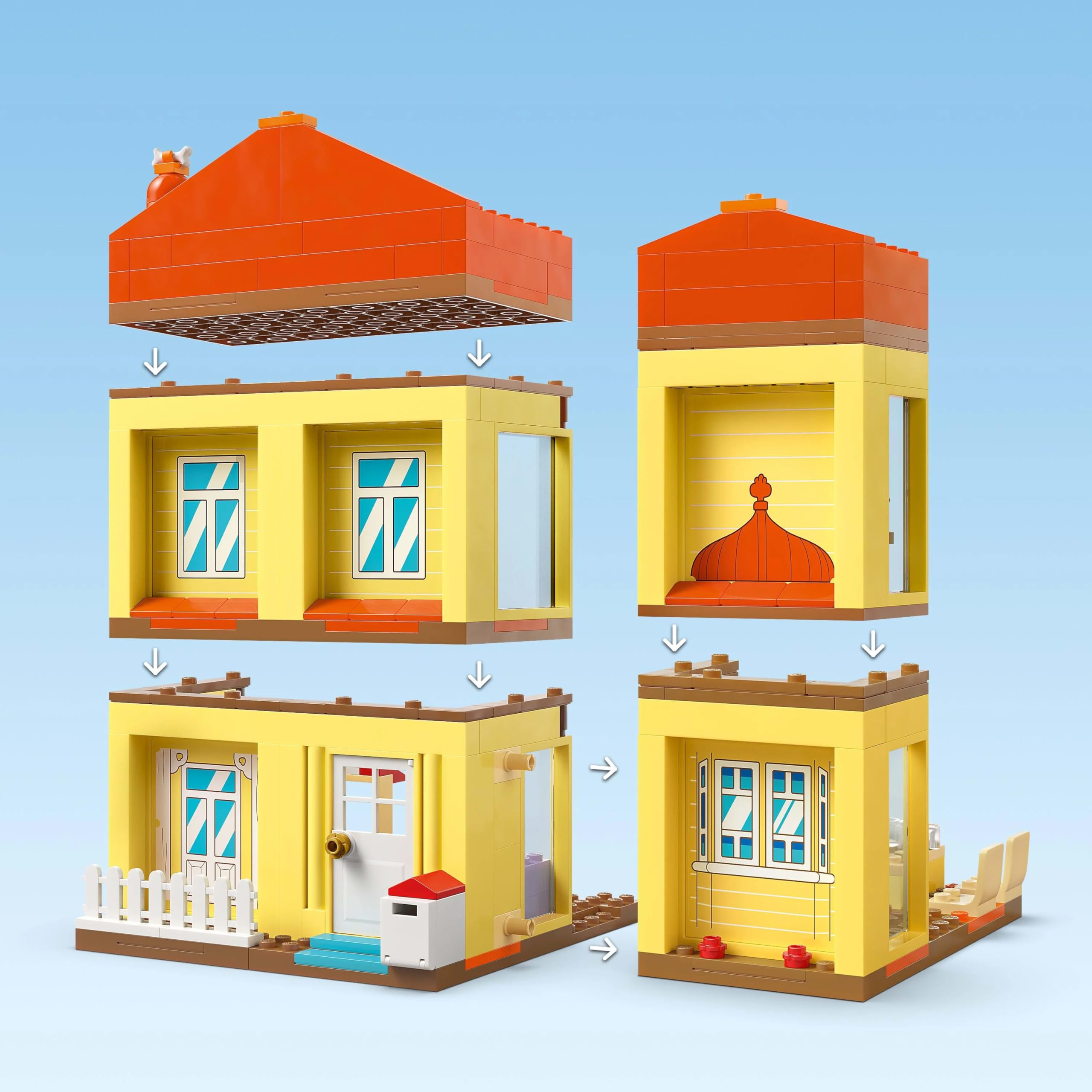 LEGO Bluey: Bluey's Family House Toy - 382-Piece Building Set for Ages 4+ 4