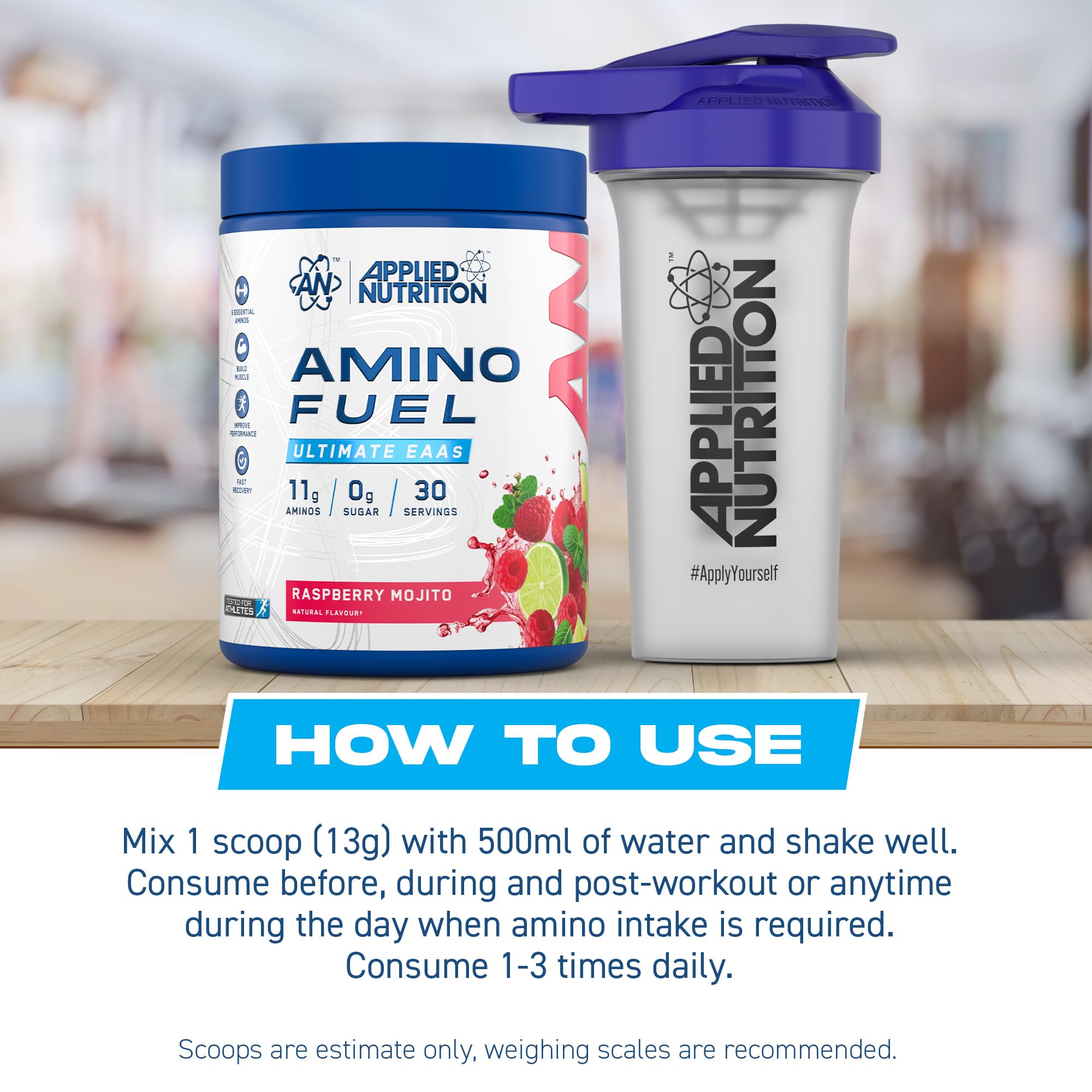 Applied Nutrition Amino Fuel - Essential Amino Acid Powder for Muscle Recovery & Hydration | 30 Servings 5