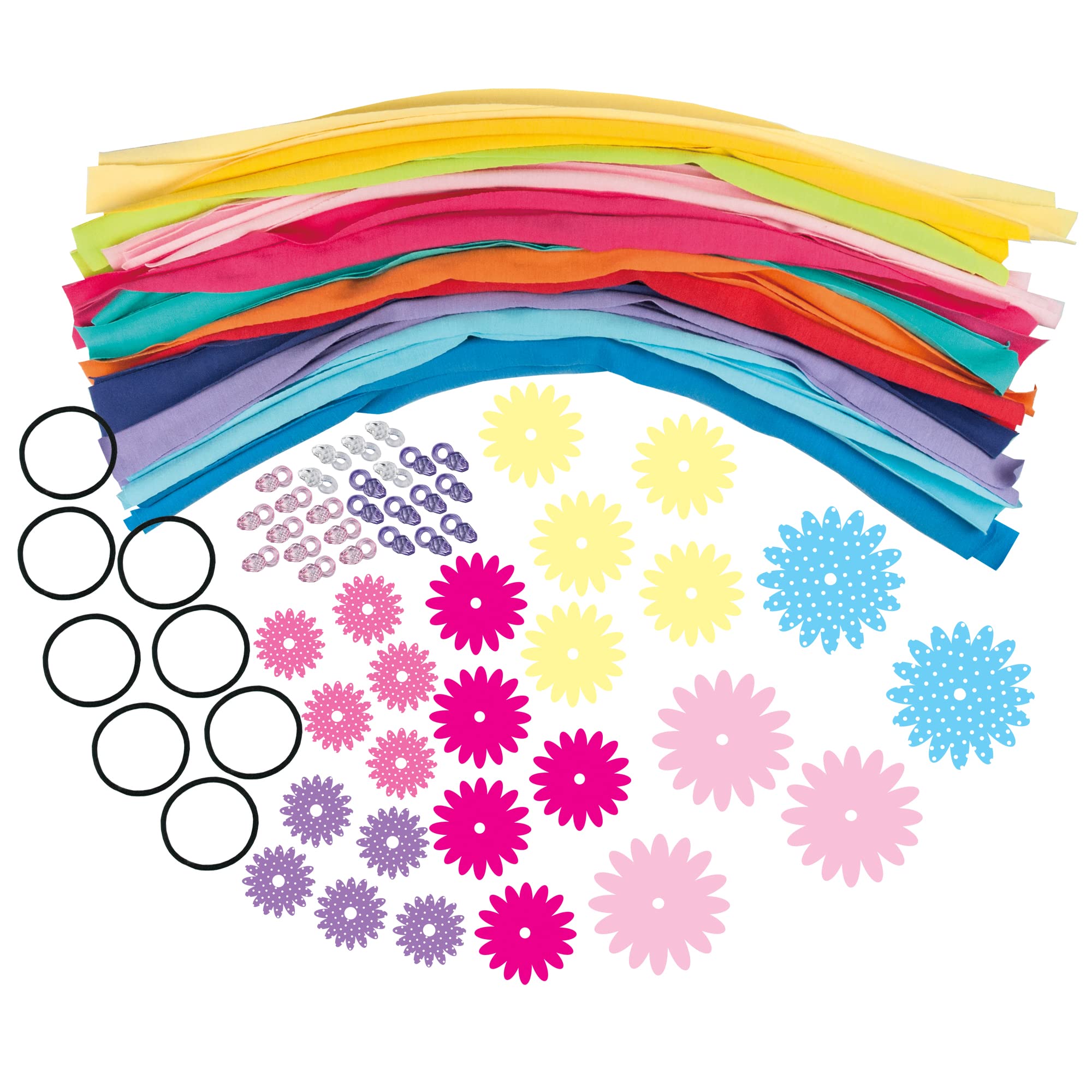 Galt Toys Brilliant Hair Bands Craft Kit - Create 8 Hair Bands | Ages 6+ 3