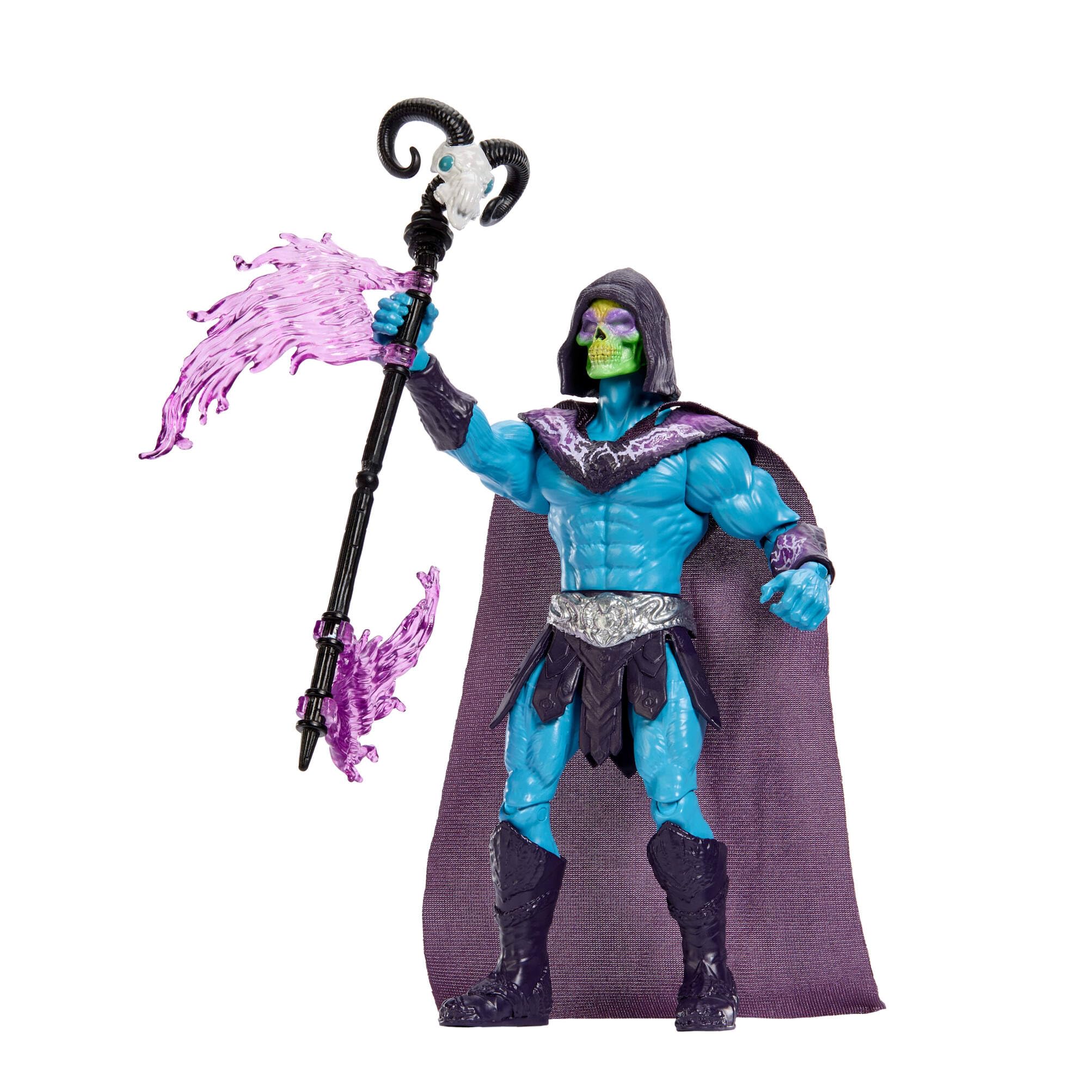 Masters of the Universe Skeletor Havoc Staff Attack Feature Figure | 5.5-inch Movie Inspired | Ages 6+ 5