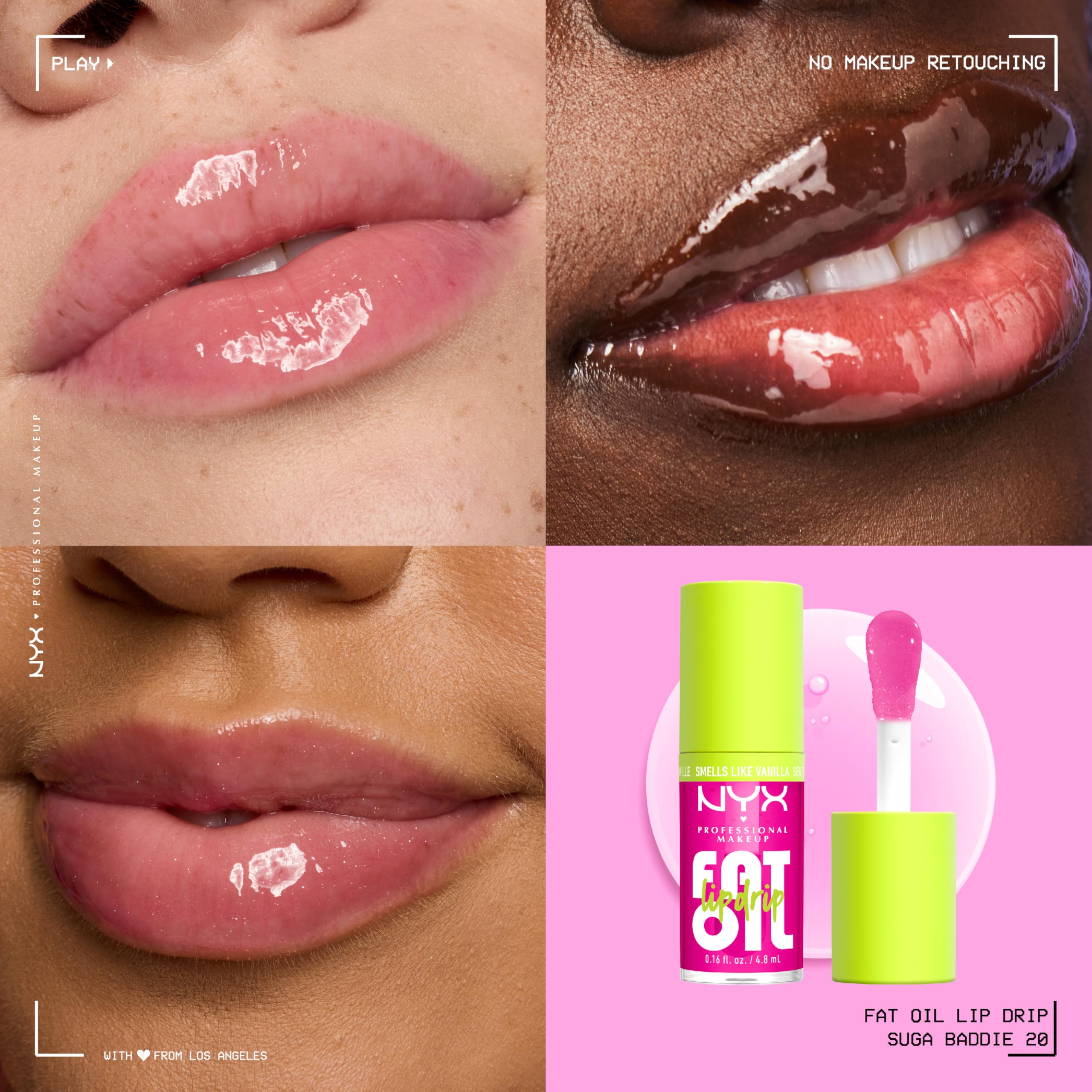 NYX PROFESSIONAL MAKEUP Fat Oil Lip Drip Lip Gloss - High Shine Tinted Gloss | 12 Hr Hydration | 4.8 ml 2