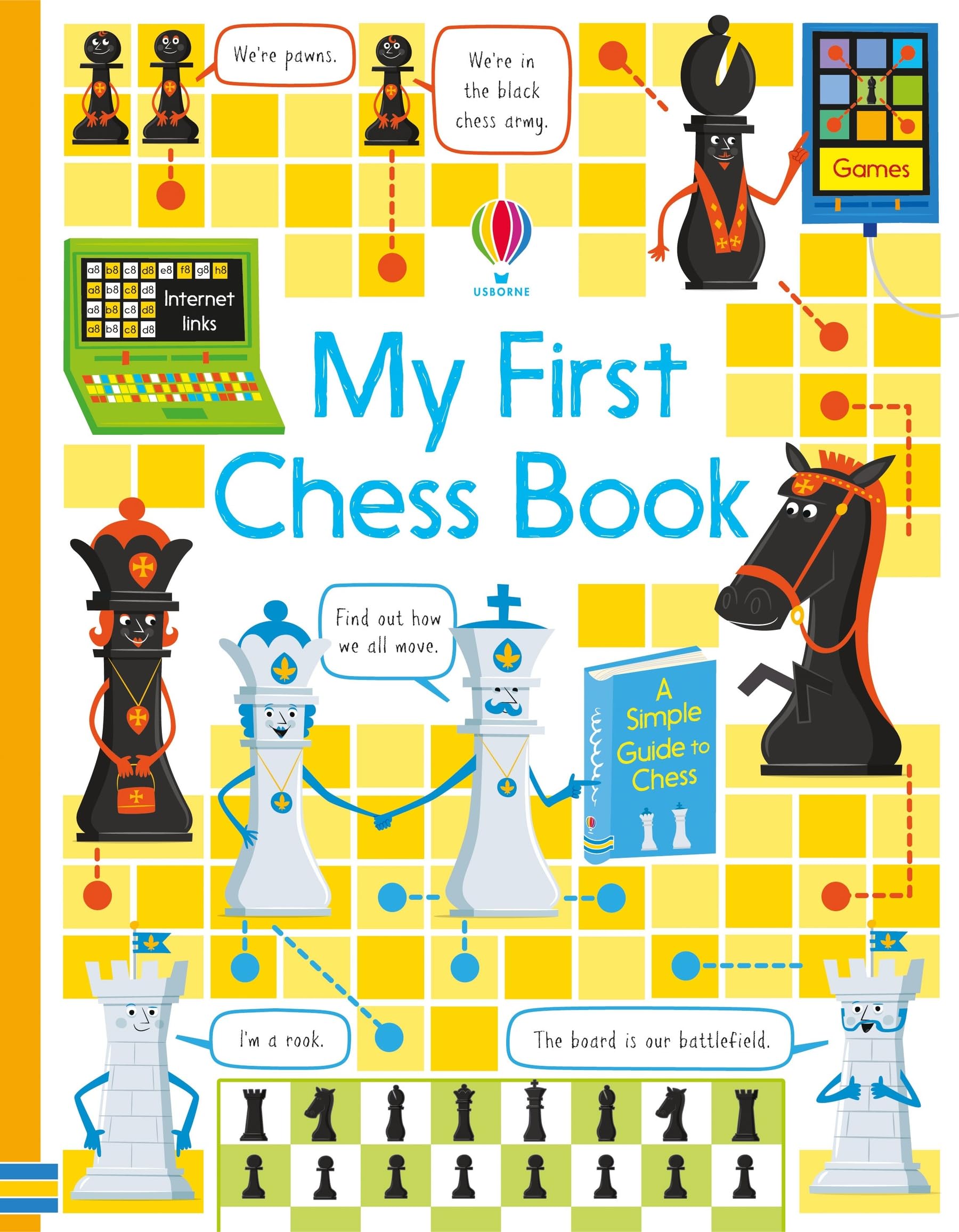Usborne My First Chess Book - Learn to Play Board Game | Ages 4-6 | 40 Pages 1