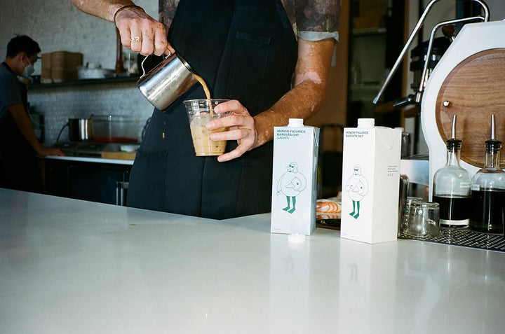 Minor Figures Barista Oat Milk, 1L (Long Life) - Dairy Free, No Added Sugar, Vegan