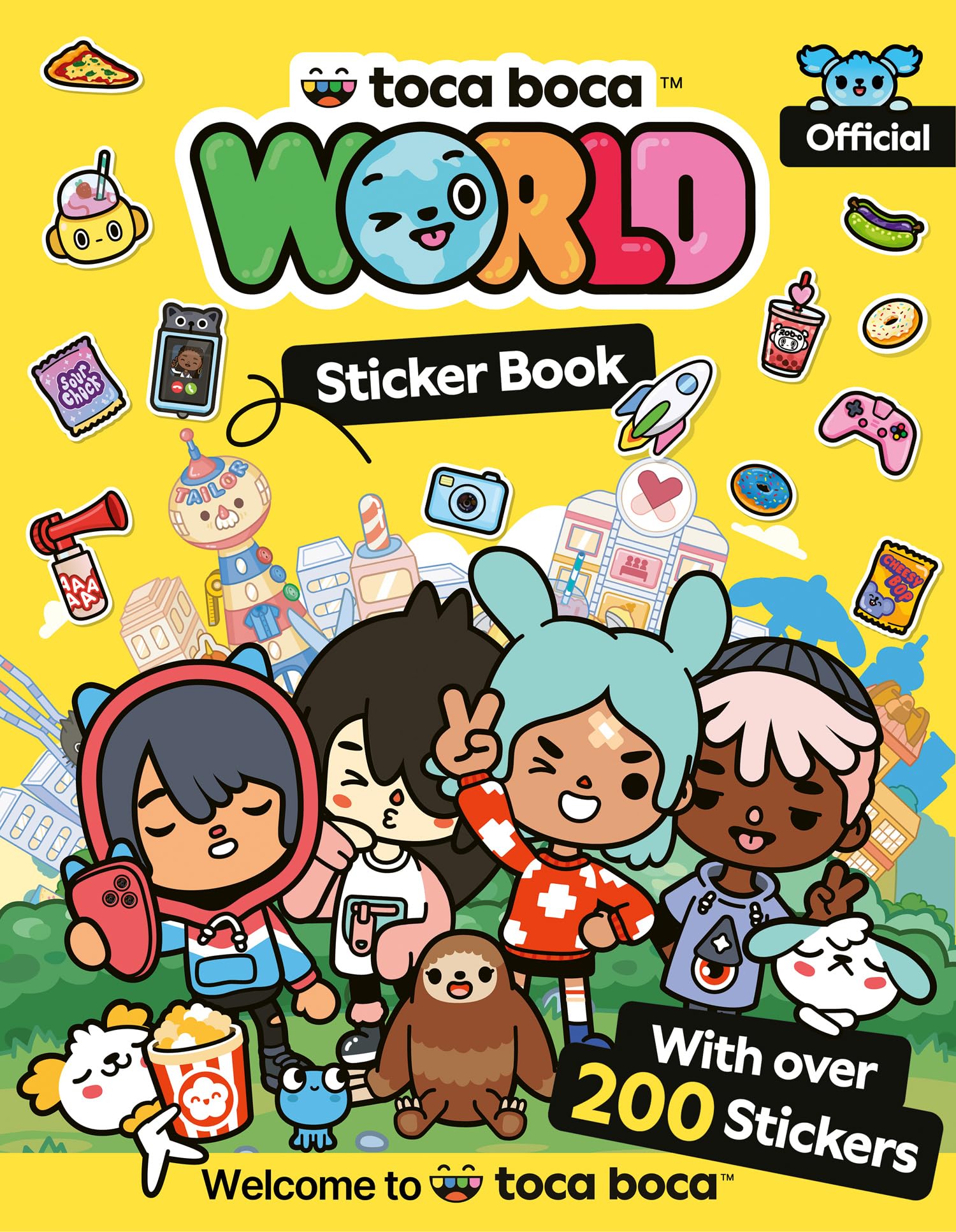 Farshore Toca Boca Sticker Book: Welcome To Toca Boca! | Ages 8-12 | 24 Pages | English