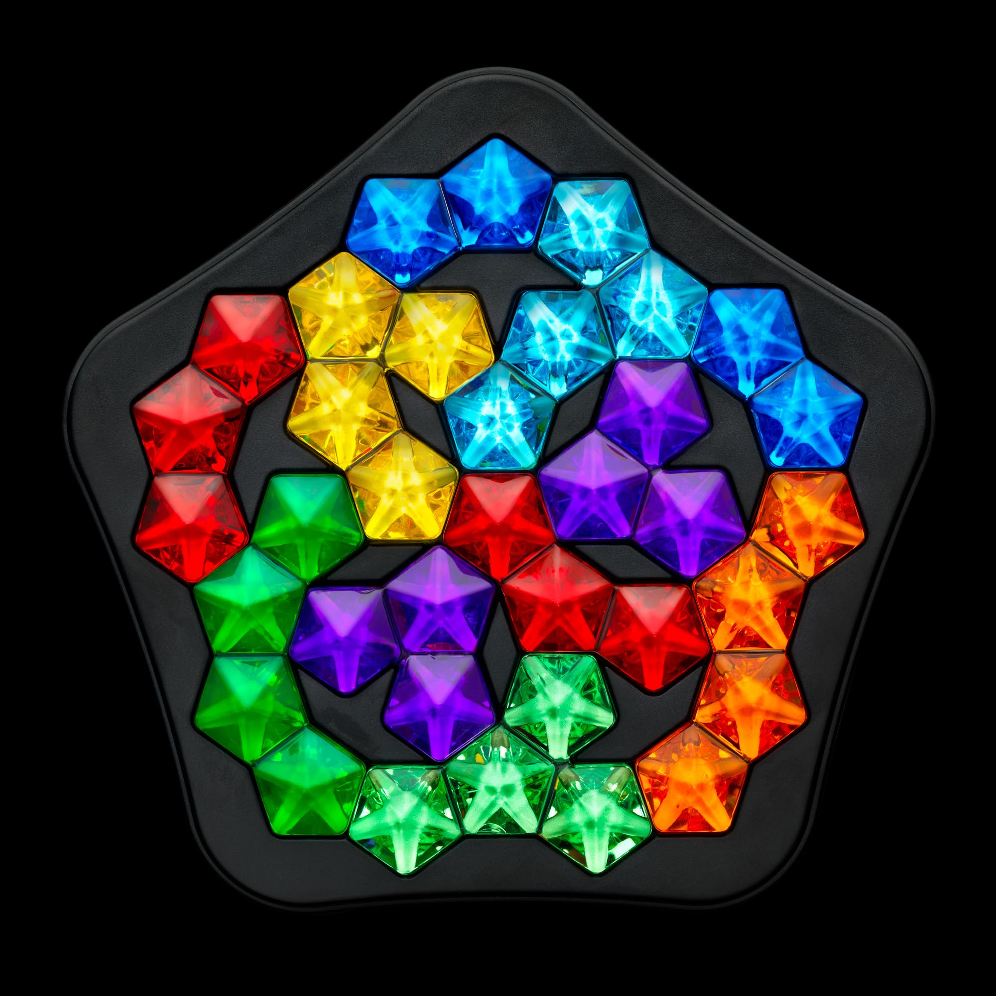 SmartGames IQ Pentagon Puzzle Game with 120 Challenges 2