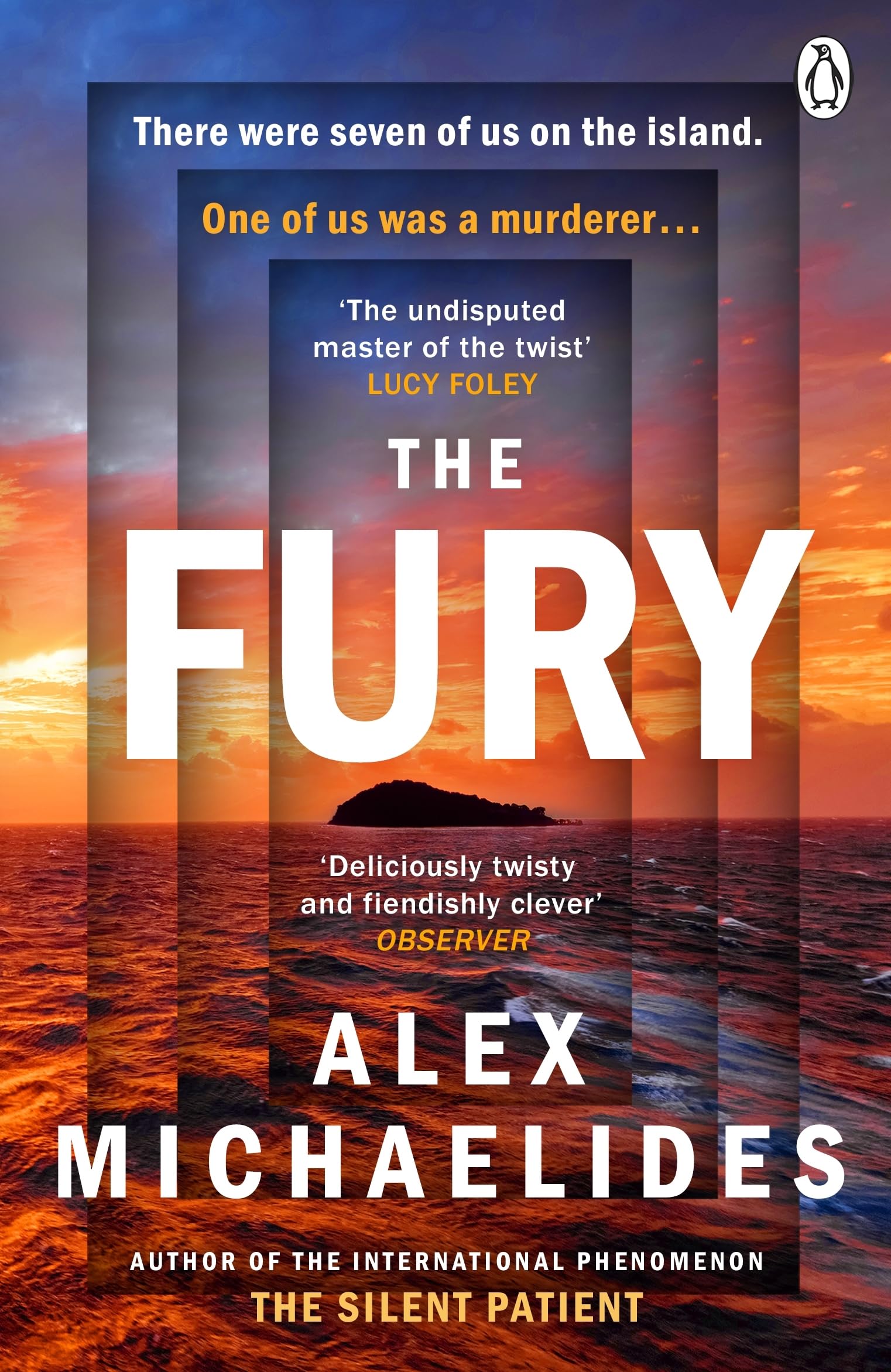 The Fury by Alex Michaelides - Psychological Thriller Paperback | 384 Pages | 268g