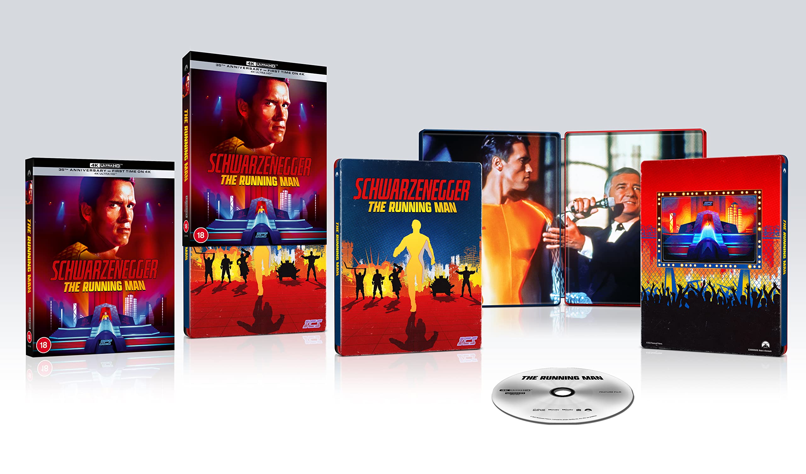 The Running Man [4K UHD Steelbook Blu-ray]