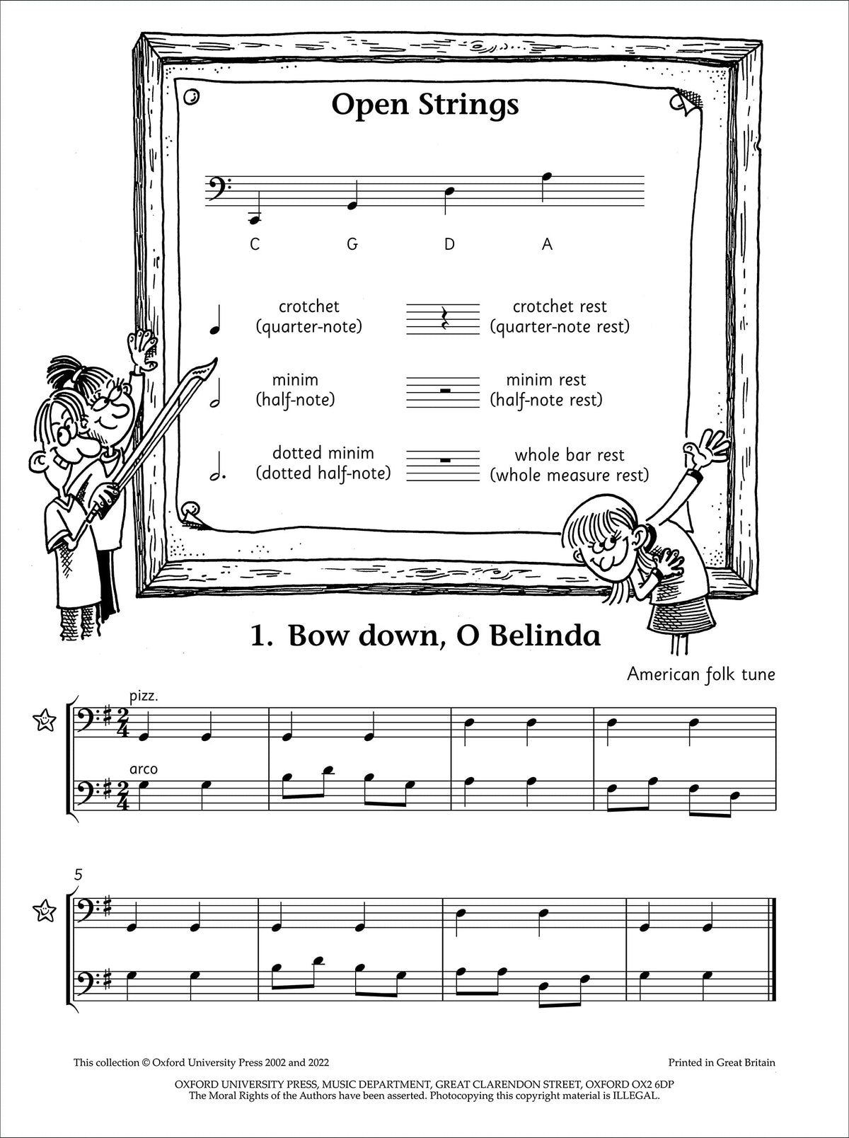 Oxford University Press Cello Time Joggers (Second Edition) - Easy Pieces for Cello