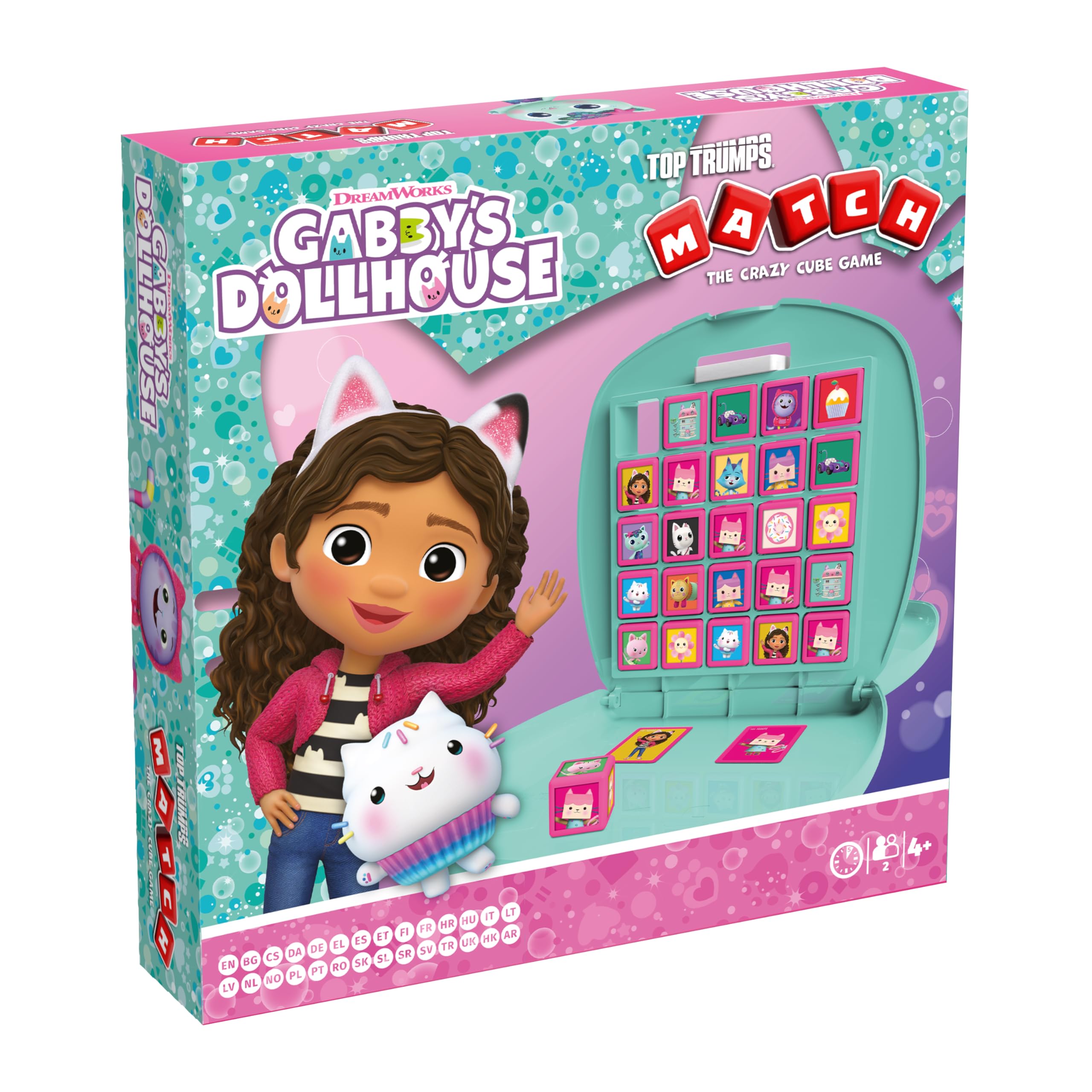Top Trumps Gabby's Dollhouse Match Card Game for Kids 1