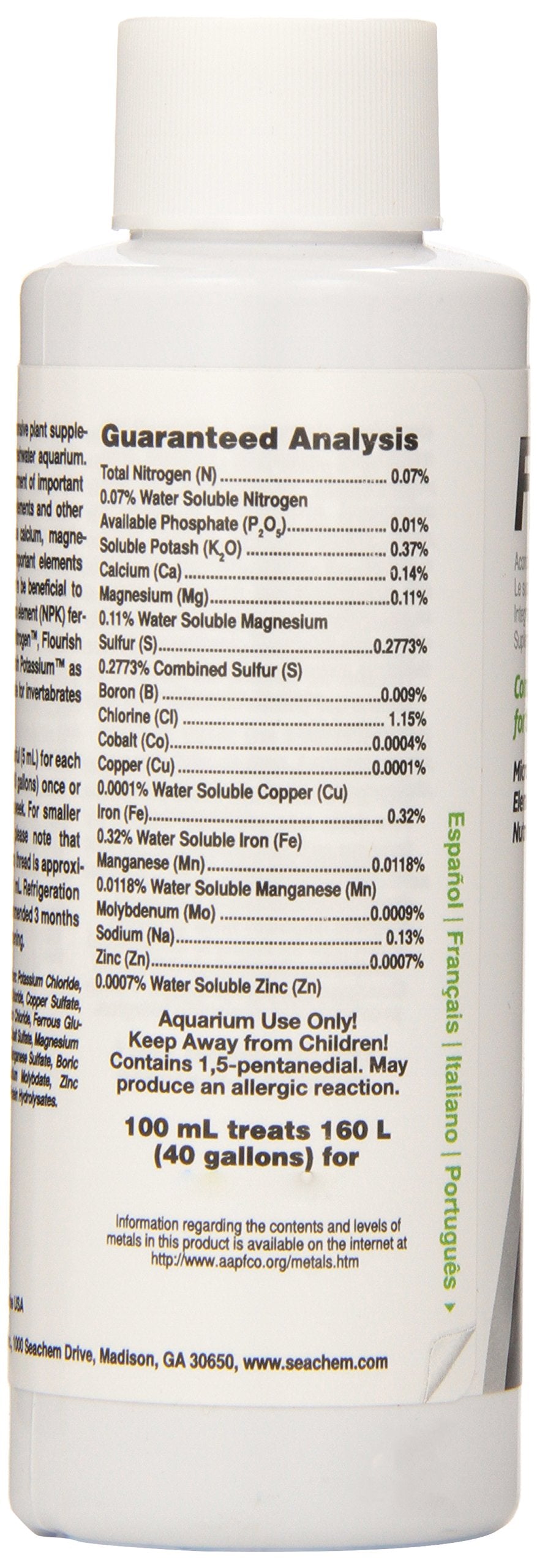 Seachem Flourish Comprehensive Supplement, 100 ml
