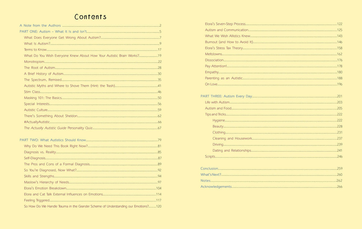 The Actually Autistic Guide - Interactive Handbook for Living Life on the Spectrum | Flexibound