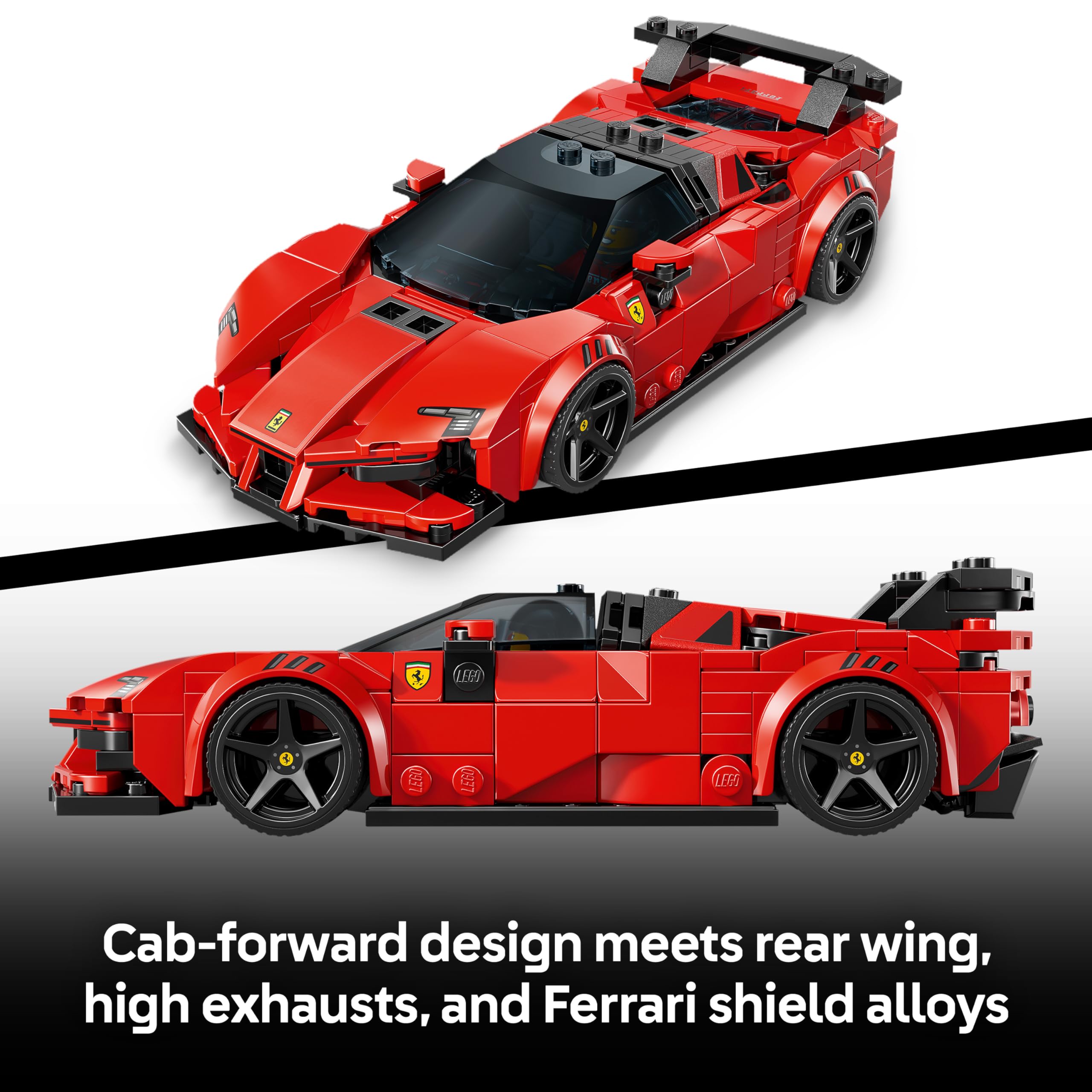 LEGO Speed Champions Ferrari SF90 XX Stradale Sports Car Toy Set 77254 for Ages 9+ 5