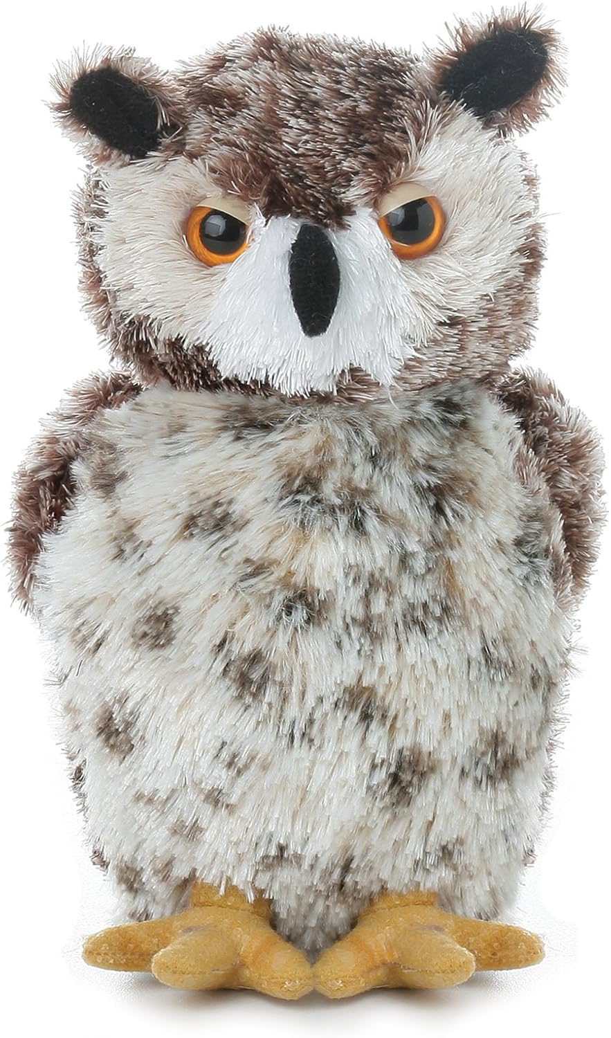 Aurora Mini Flopsie Osmond Owl - Soft Plush Toy for Babies & Toddlers 1
