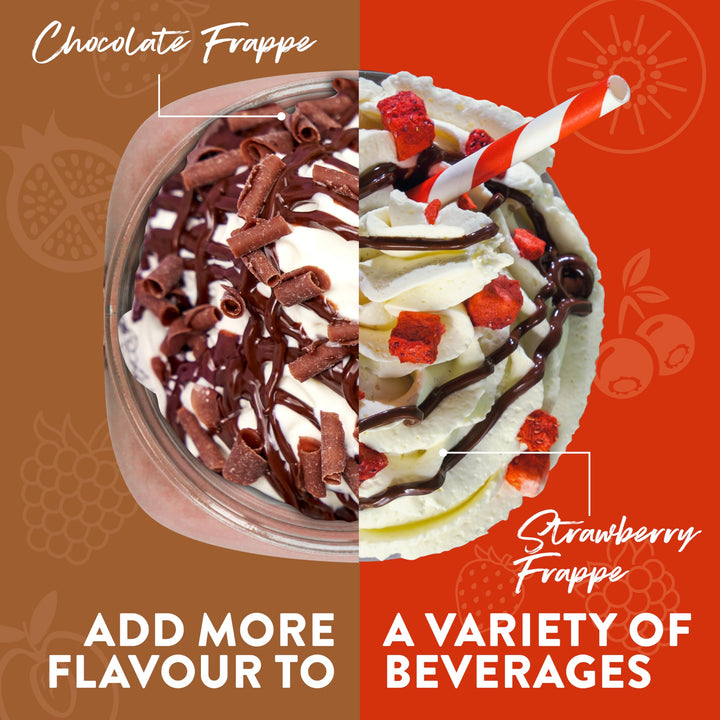 Simply - Vanilla Frappe Powder, Nut Free & Gluten Free Iced Beverage Mix
