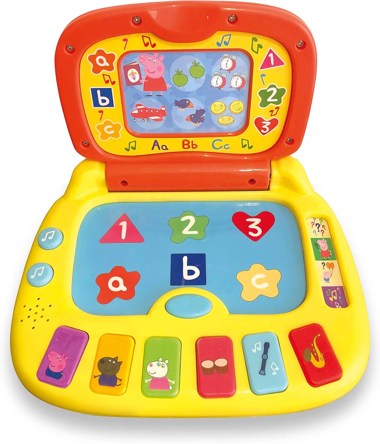 Peppa Pig PP02 Laugh & Learn Laptop - Educational Electronic Toy for Toddlers 2+ 1