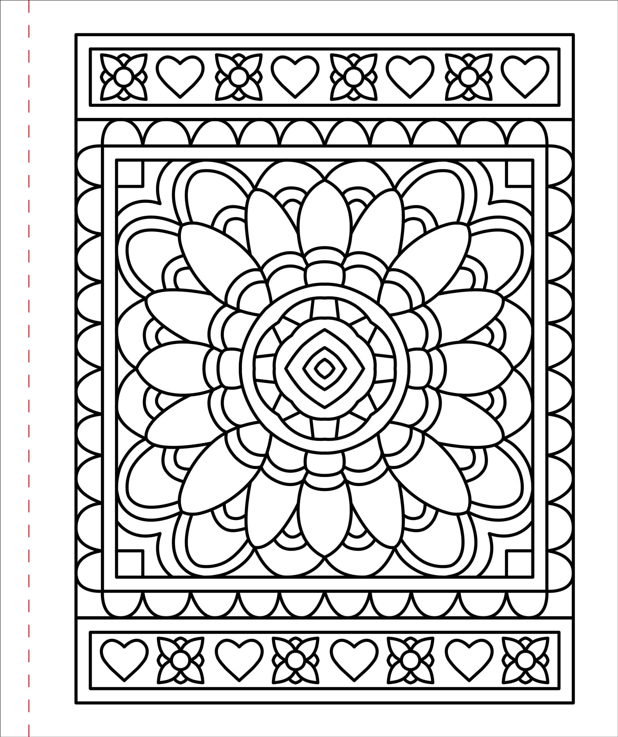 Peter Pauper Press Large Print Coloring Book - Color Me Calm | 50 Designs | Paperback